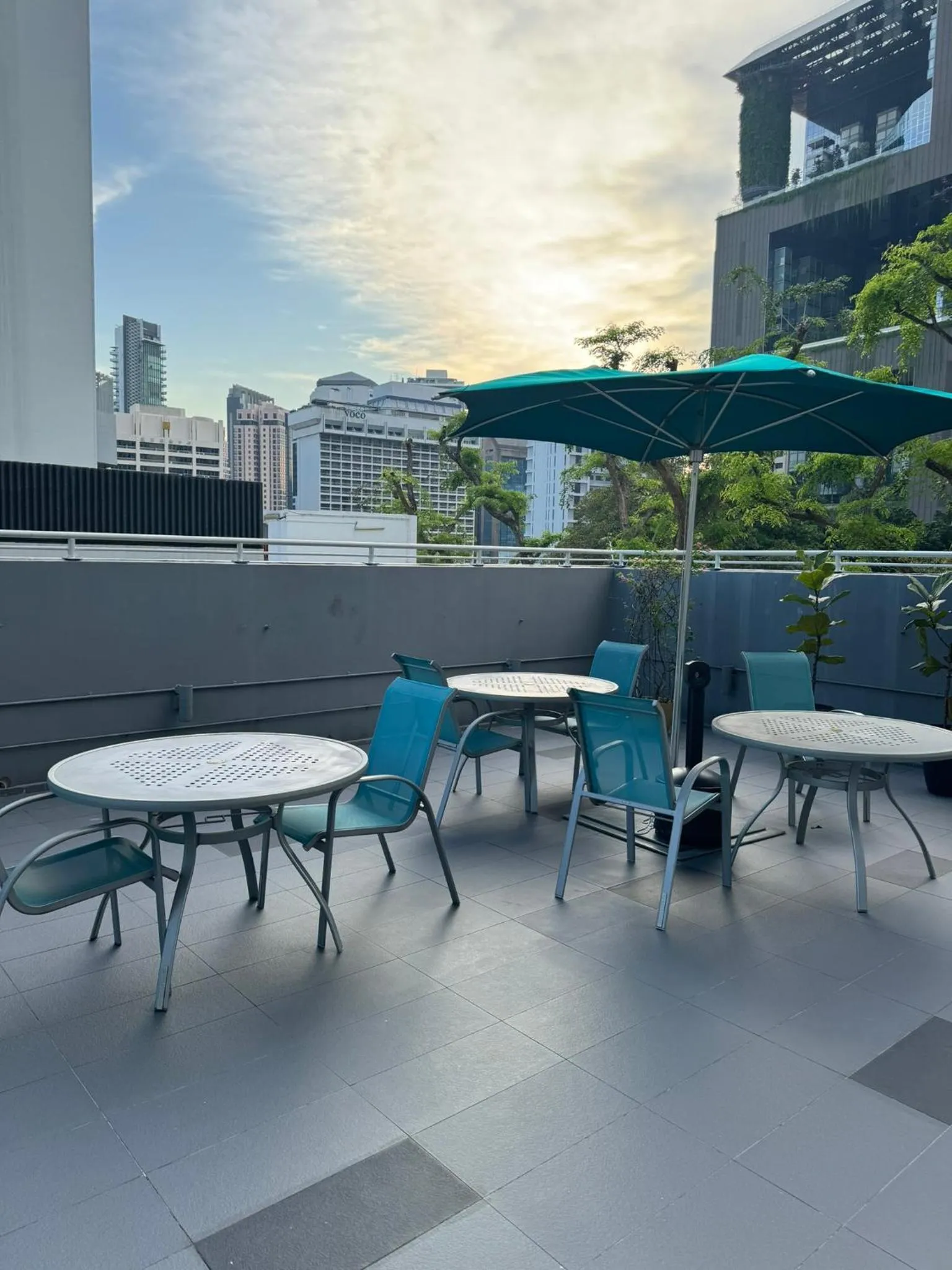 Balcony/Terrace in Novotel Living Singapore Orchard