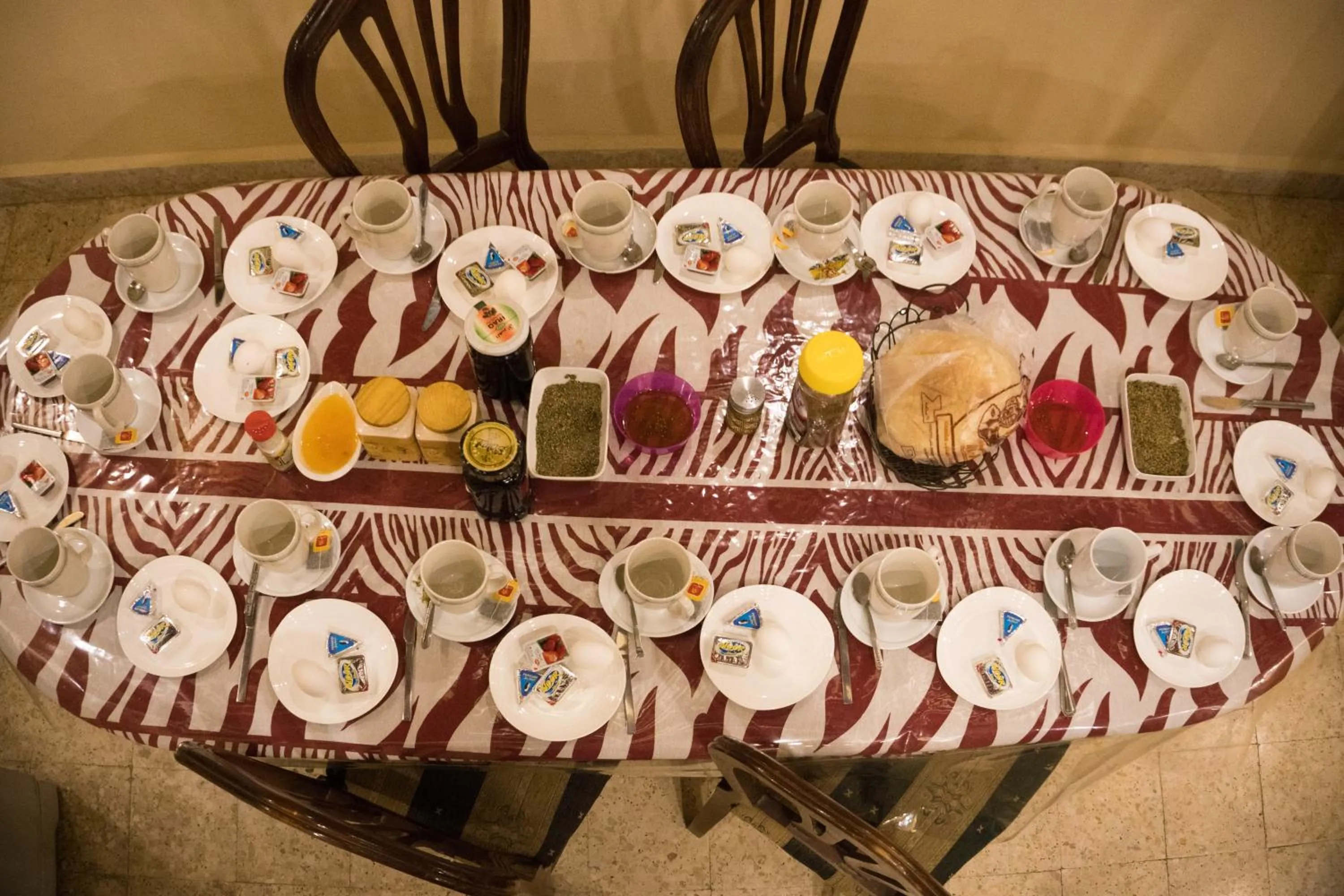 Food and drinks in Madaba Hotel
