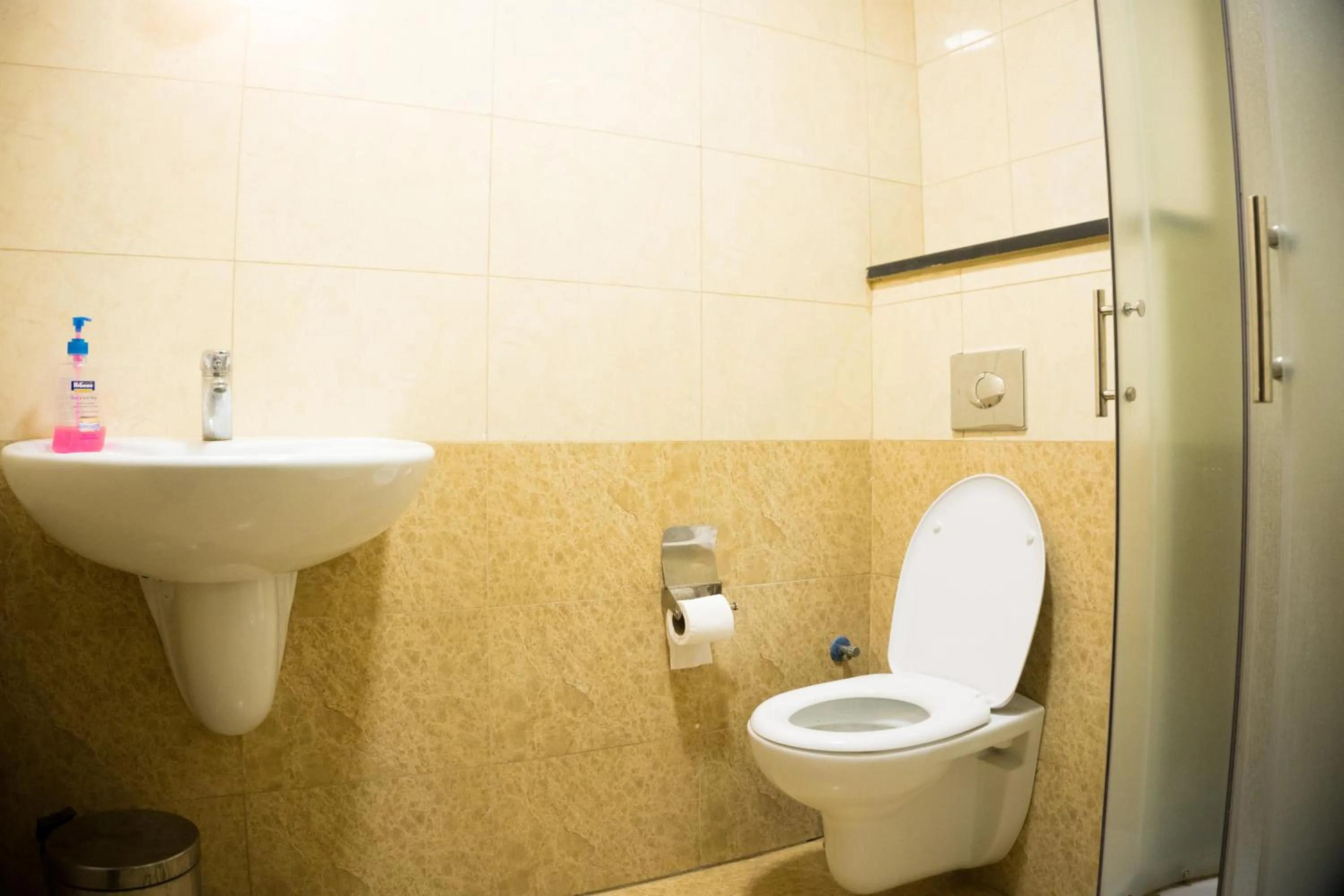 Shower in Madaba Hotel