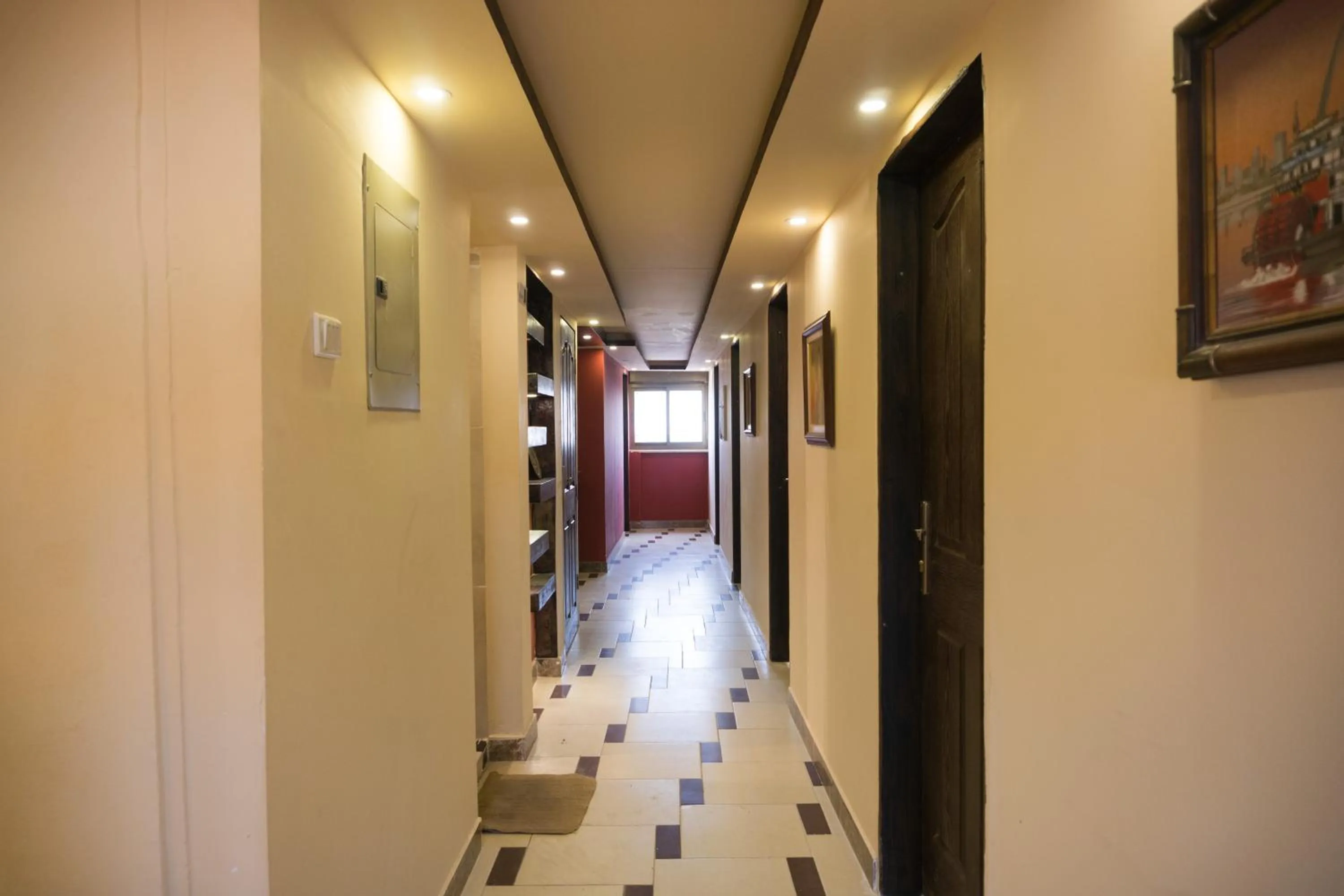 Decorative detail in Madaba Hotel