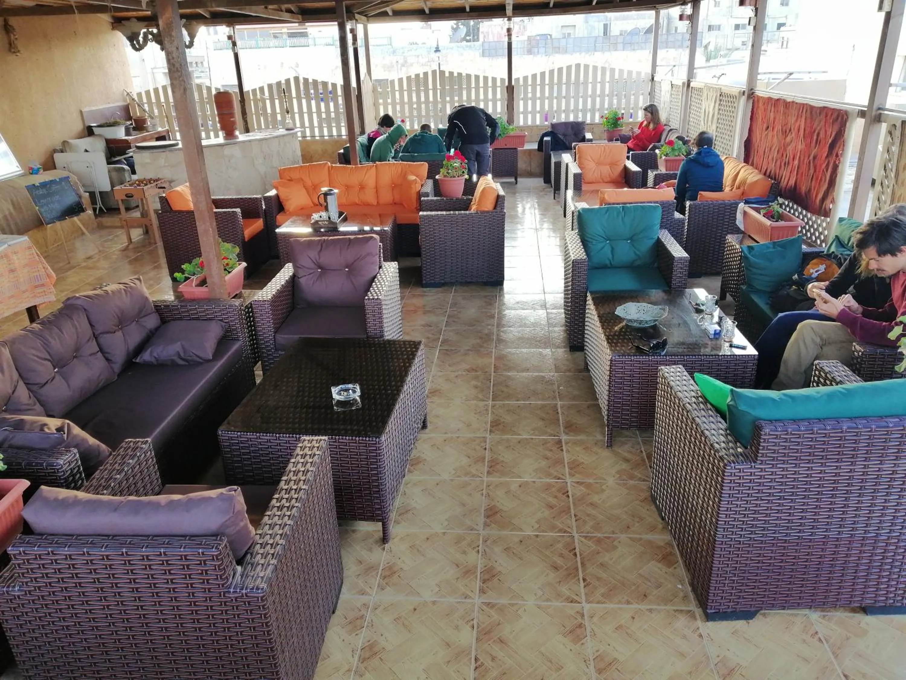 Balcony/Terrace in Madaba Hotel