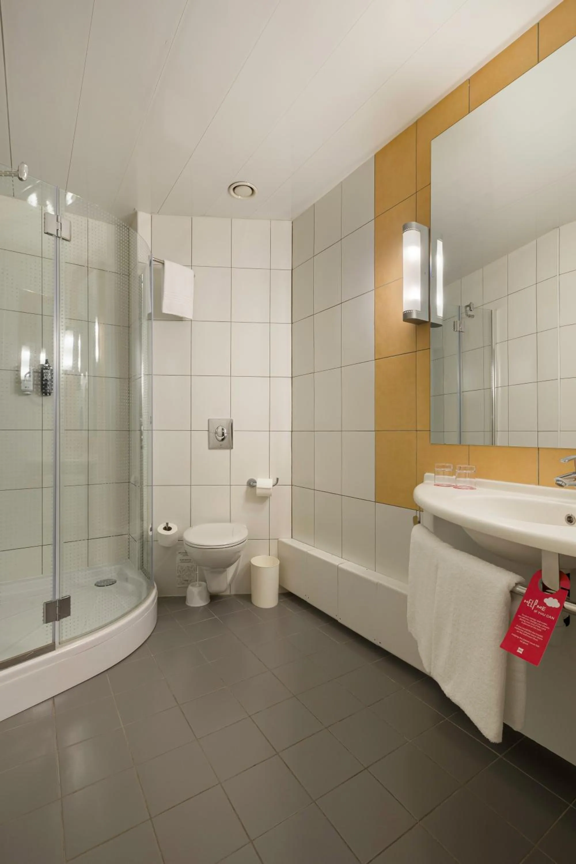 Bathroom in ibis Kyiv City Center