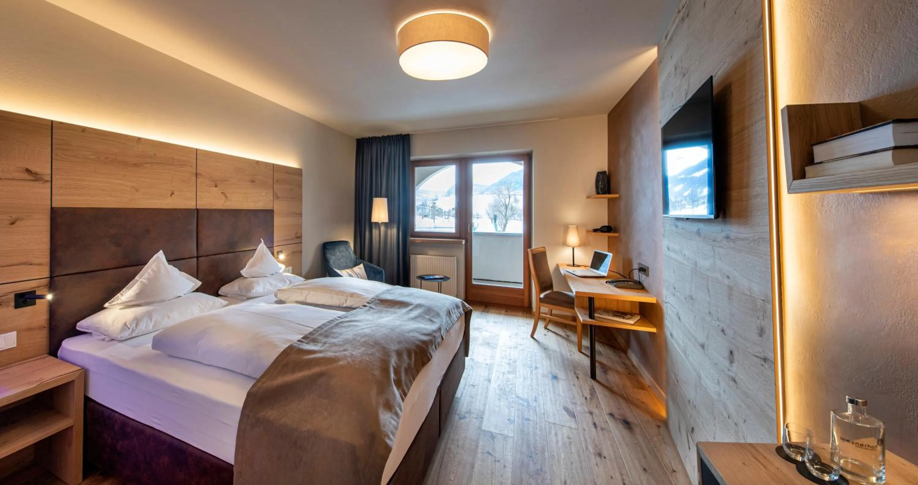 Photo of the whole room, Bed in Hotel WH - Wiesnerhof