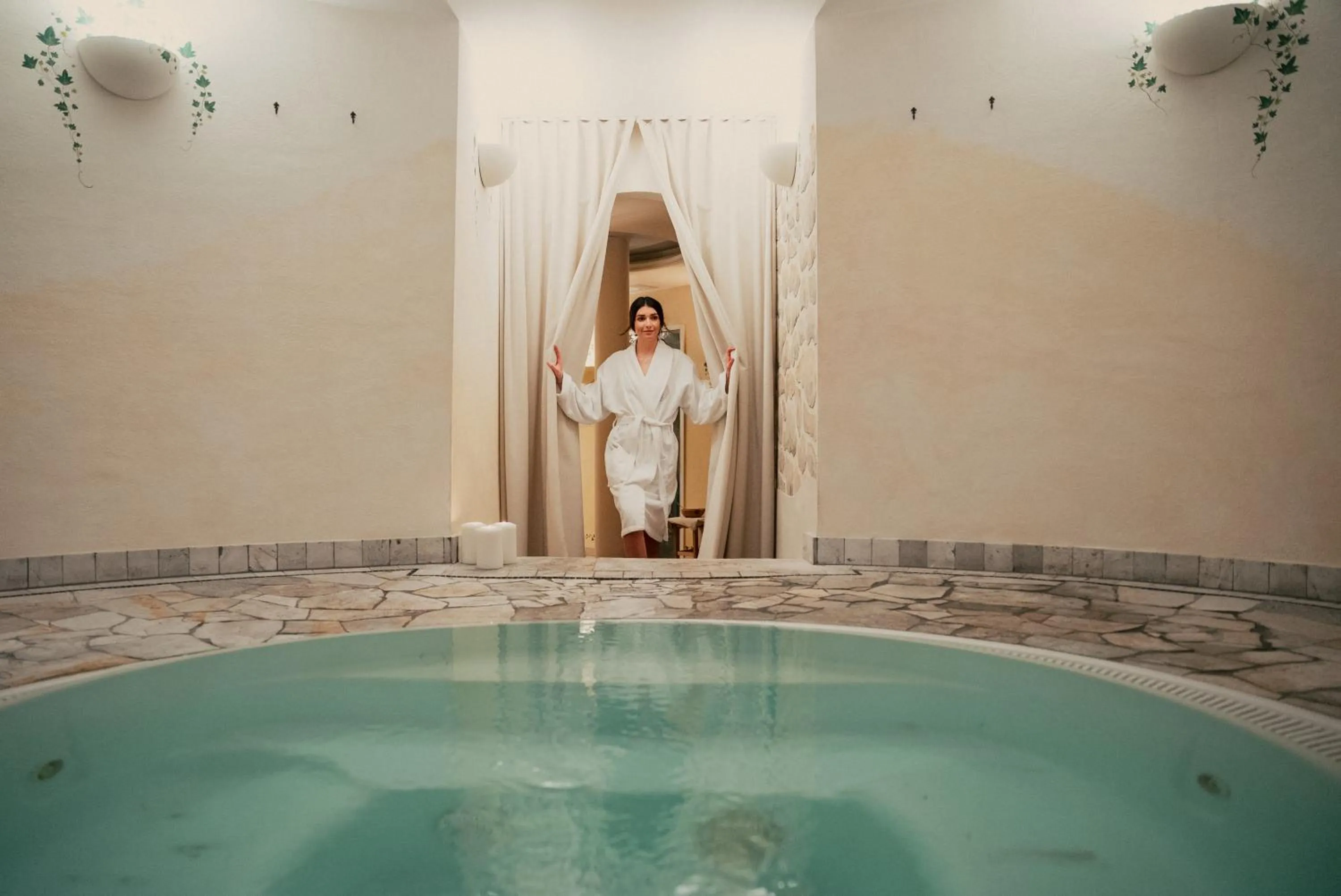 Swimming pool in Hotel WH - Wiesnerhof