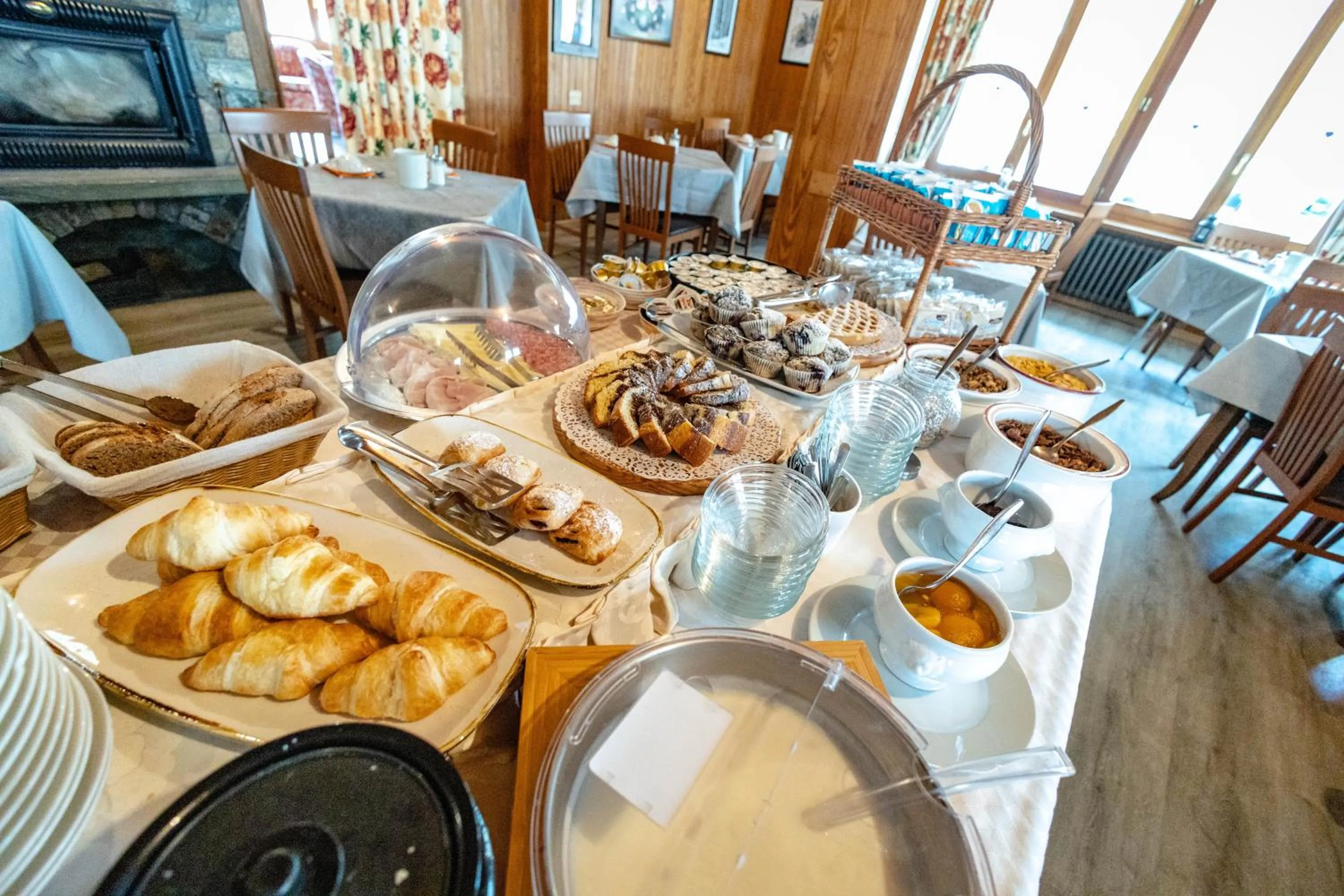 Breakfast in Hotel Le Campagnol