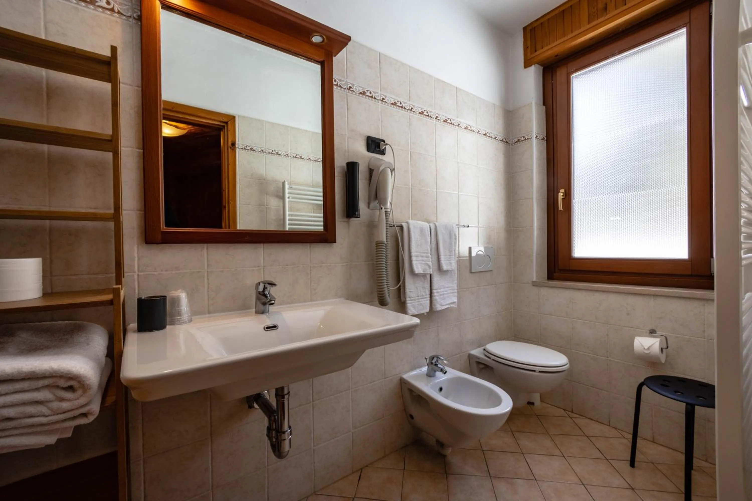 Shower in Hotel Le Campagnol