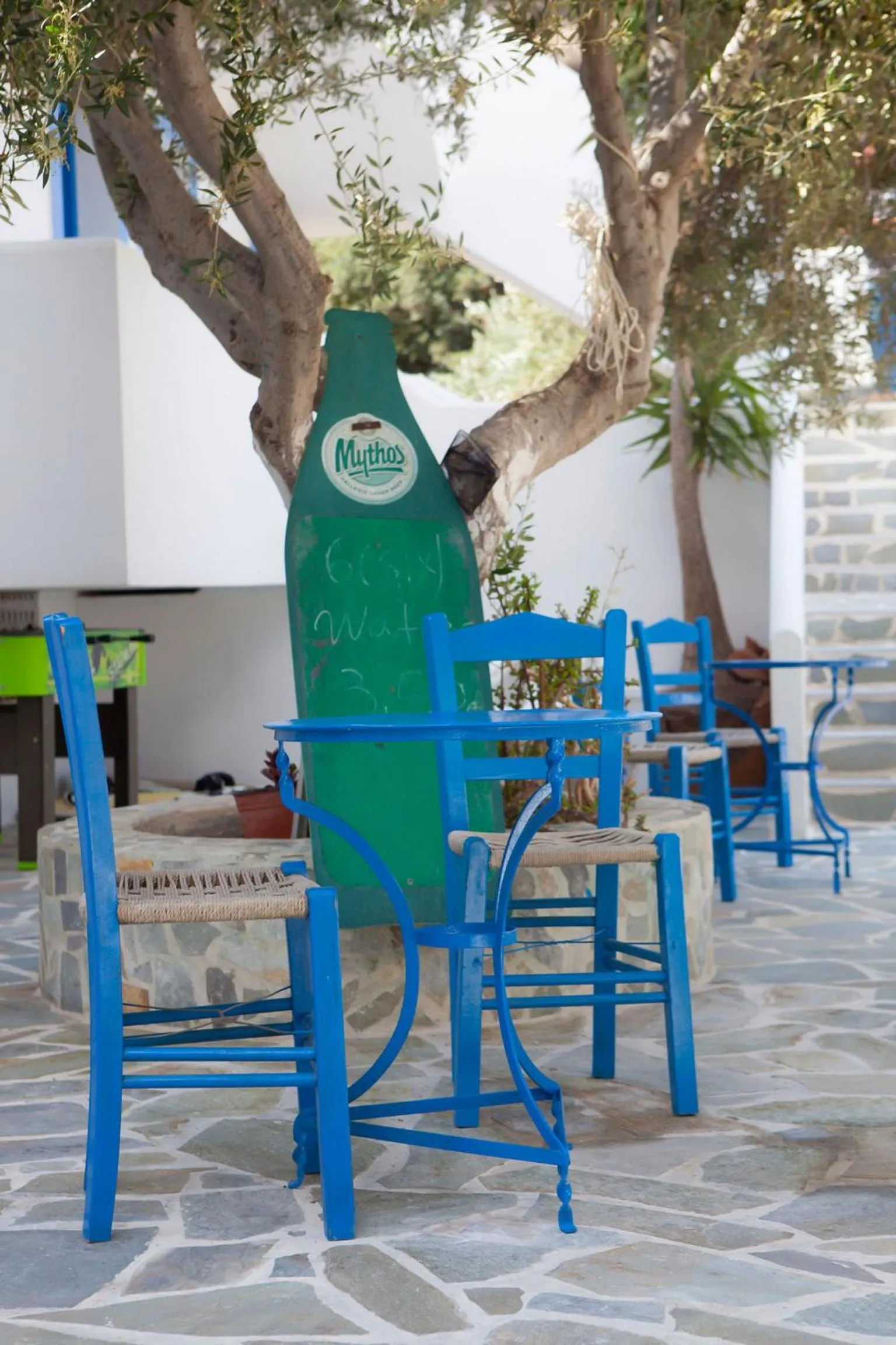 Patio in Vardes Hotel Studios