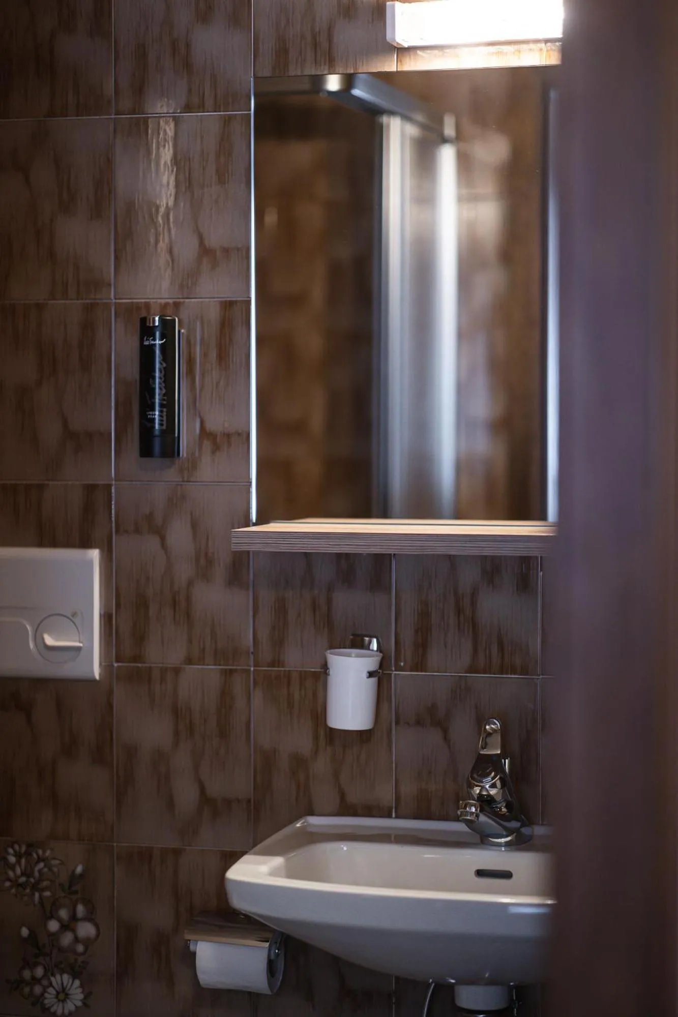 Bathroom in Hotel Mühlwald