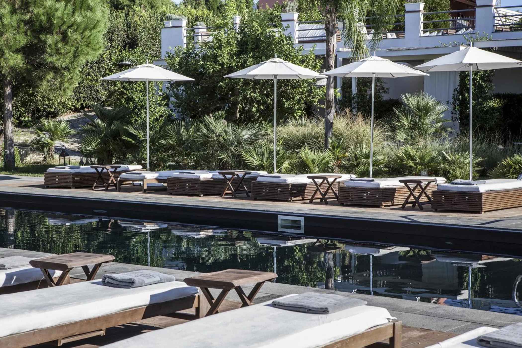 Swimming pool in La Suite Boutique Hotel