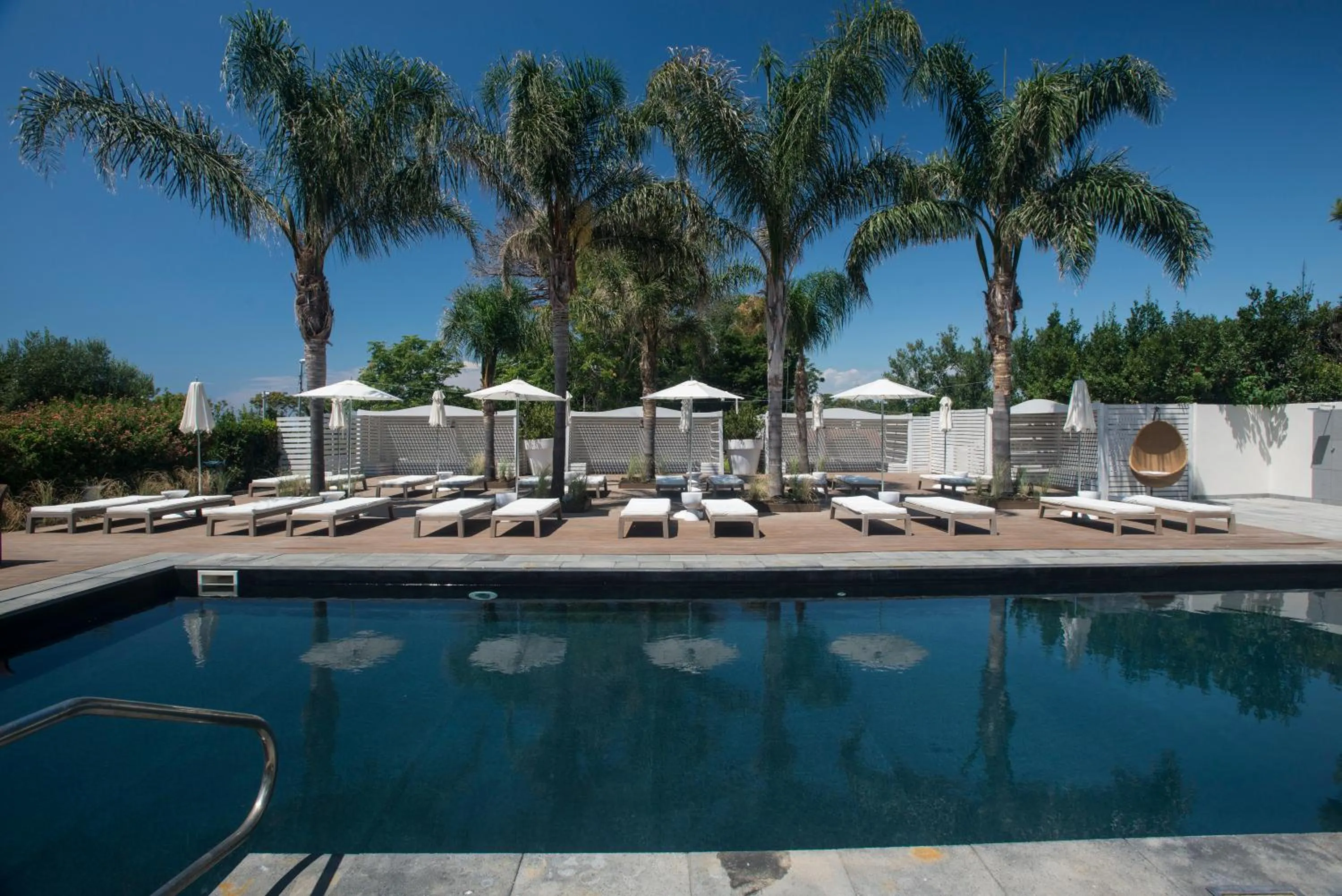 Swimming pool in La Suite Boutique Hotel