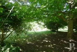 Garden view in La Mare aux 3 Diables