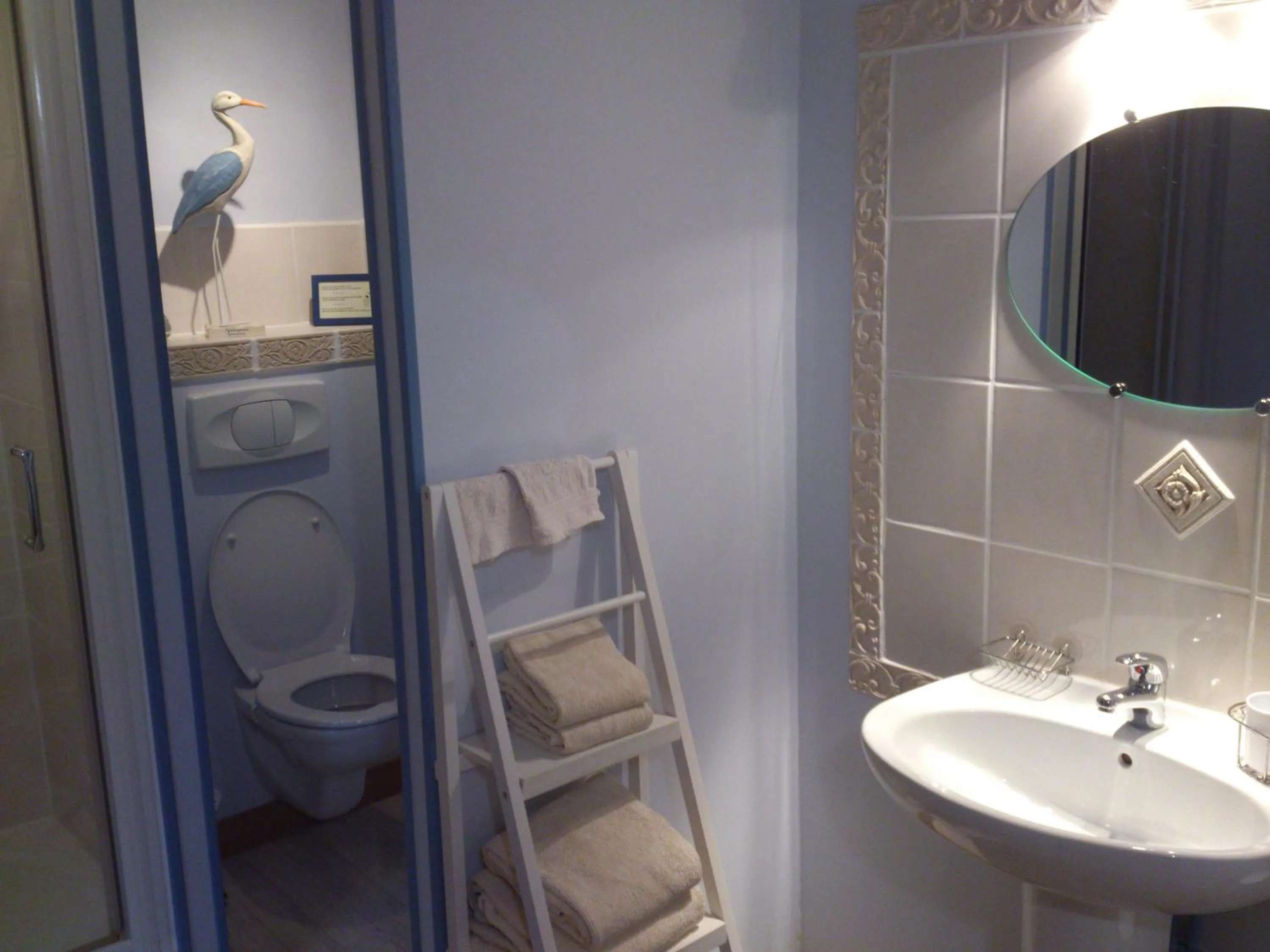 Bathroom in La Mare aux 3 Diables