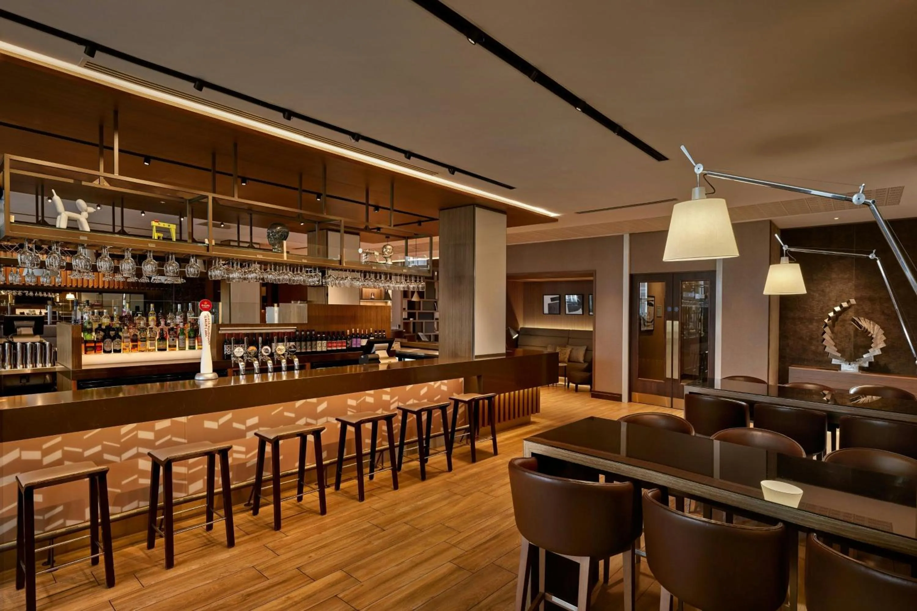 Lounge or bar in AC Hotel by Marriott Belfast