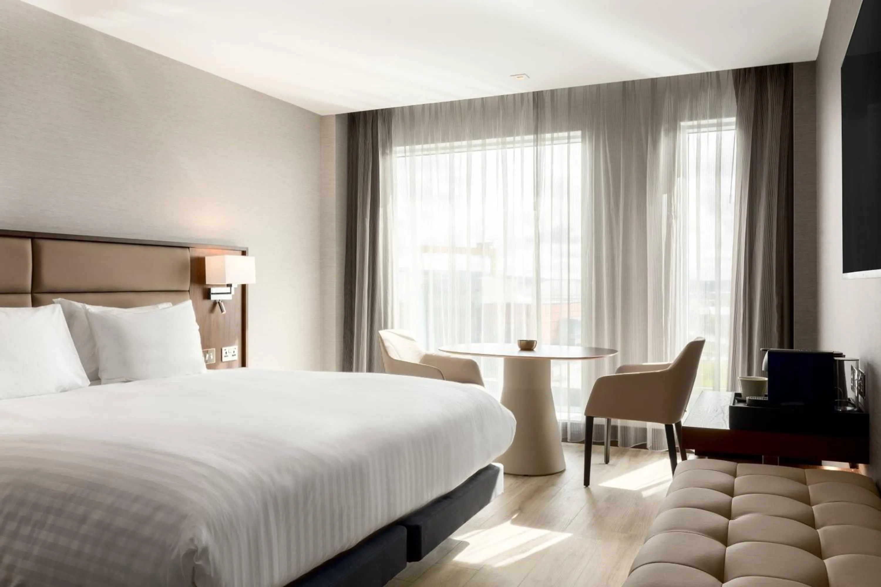 Bedroom, Bed in AC Hotel by Marriott Belfast