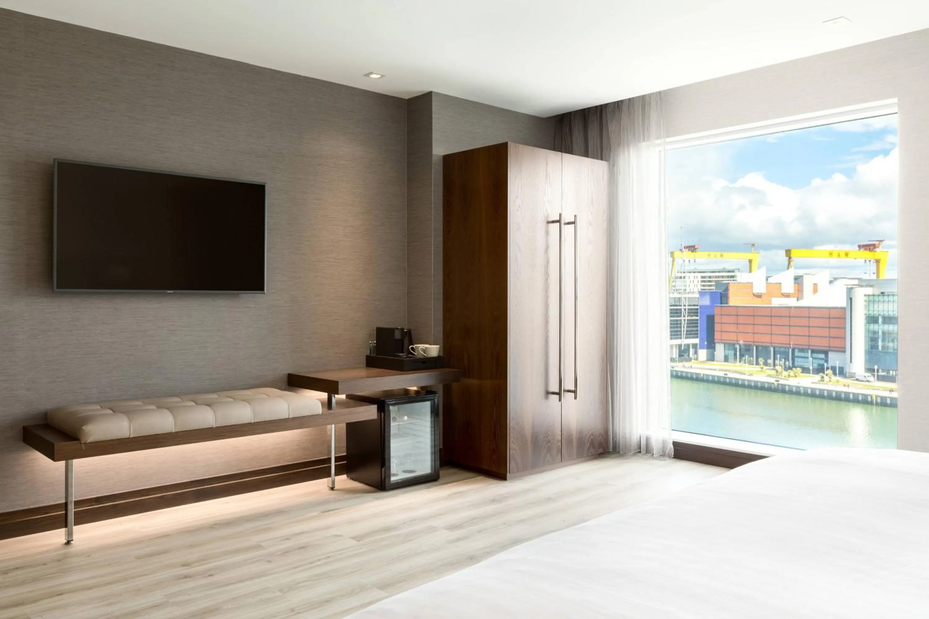 Bathroom in AC Hotel by Marriott Belfast