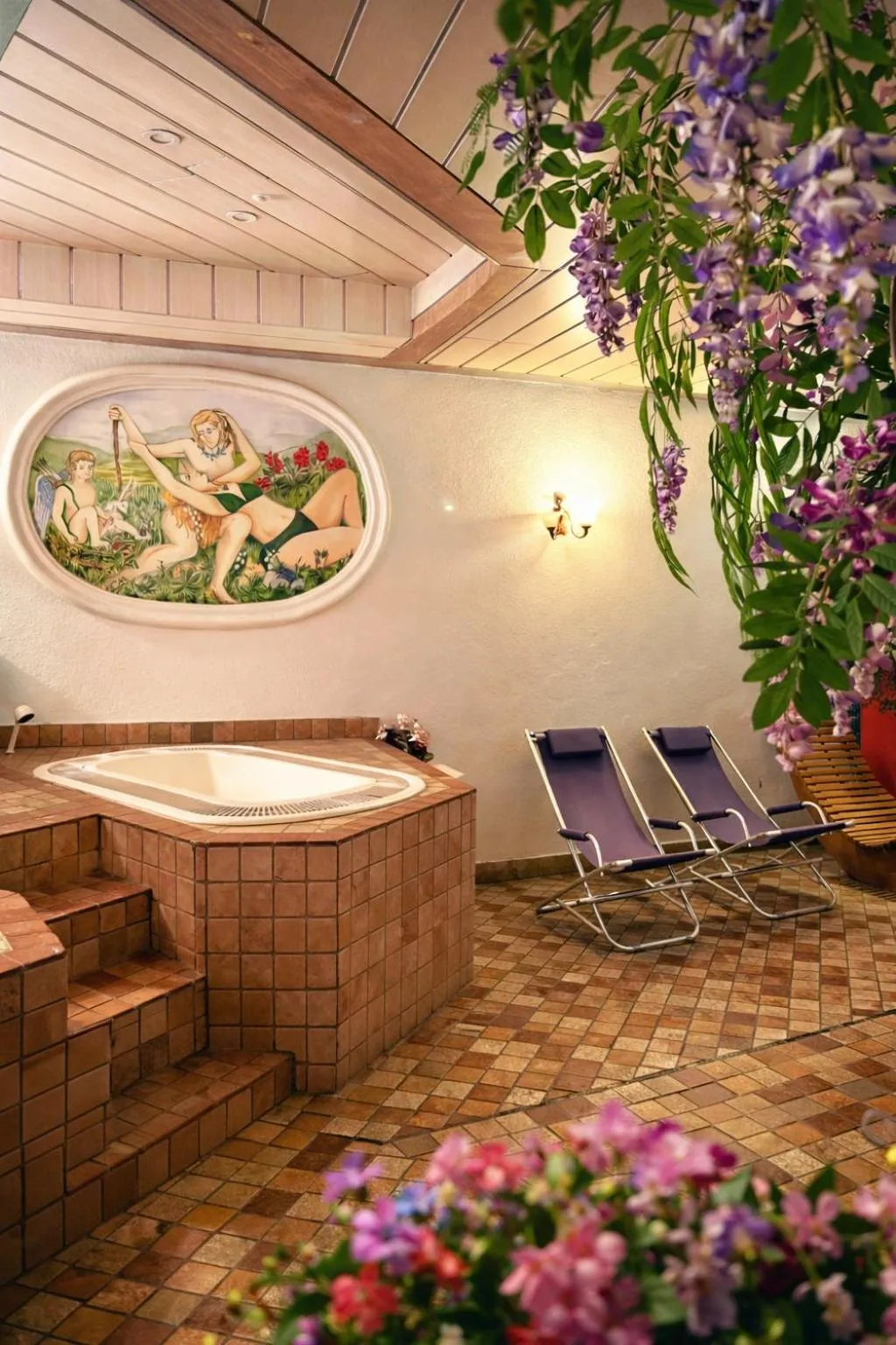 Natural landscape in Hotel Rododendro Val di Fassa