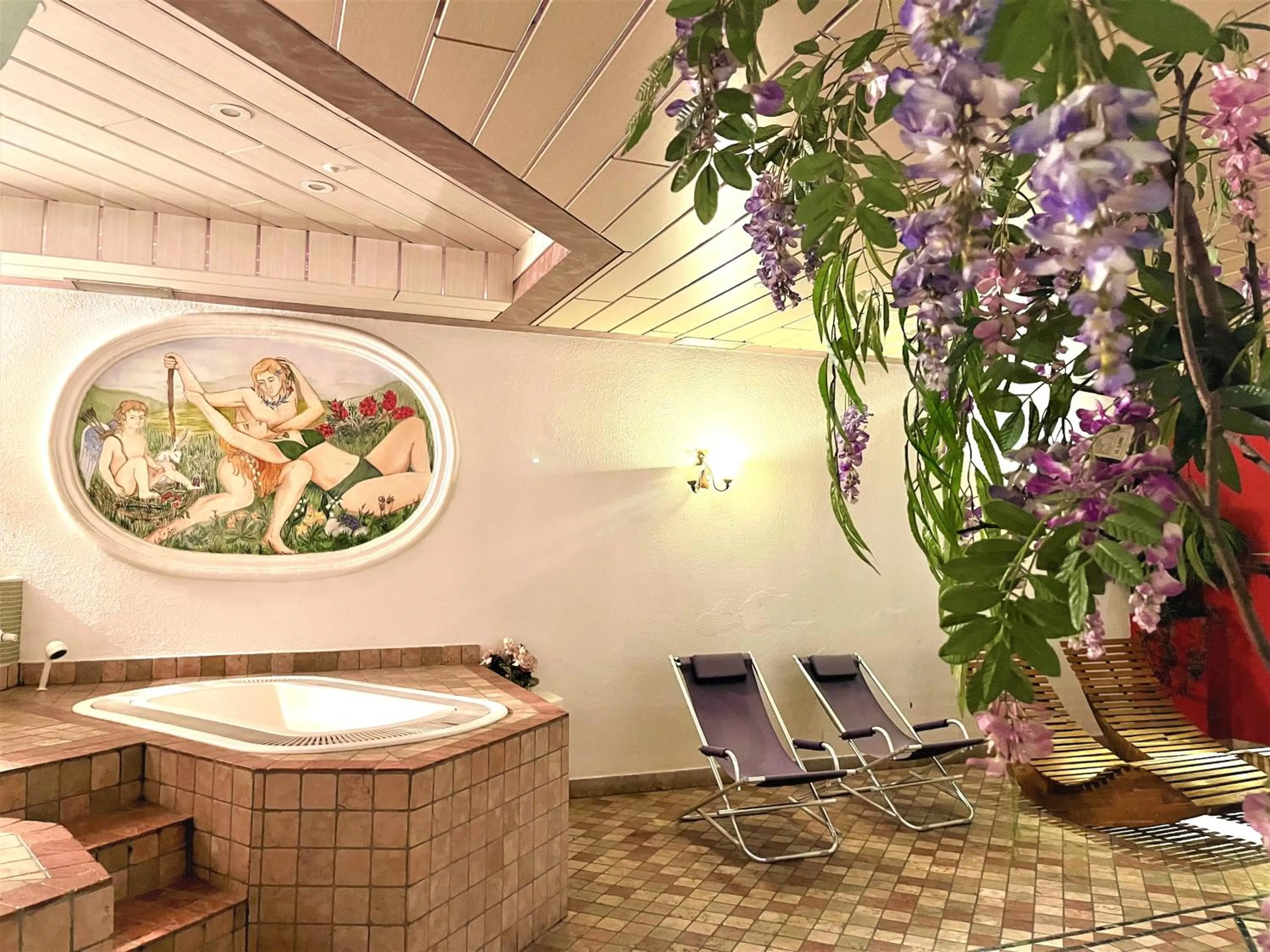 Spa and wellness centre/facilities in Hotel Rododendro Val di Fassa