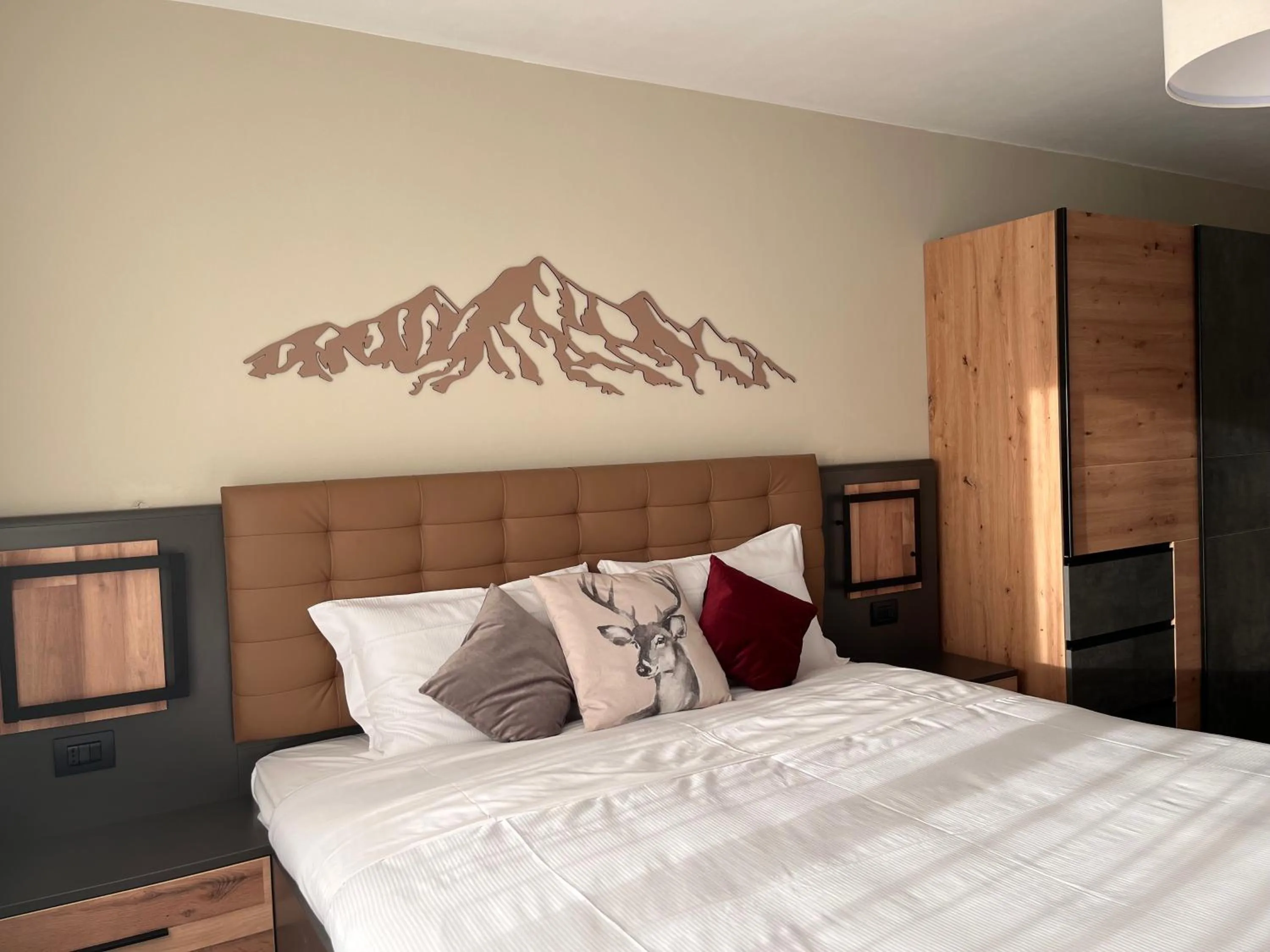 Bed in Hotel Rododendro Val di Fassa