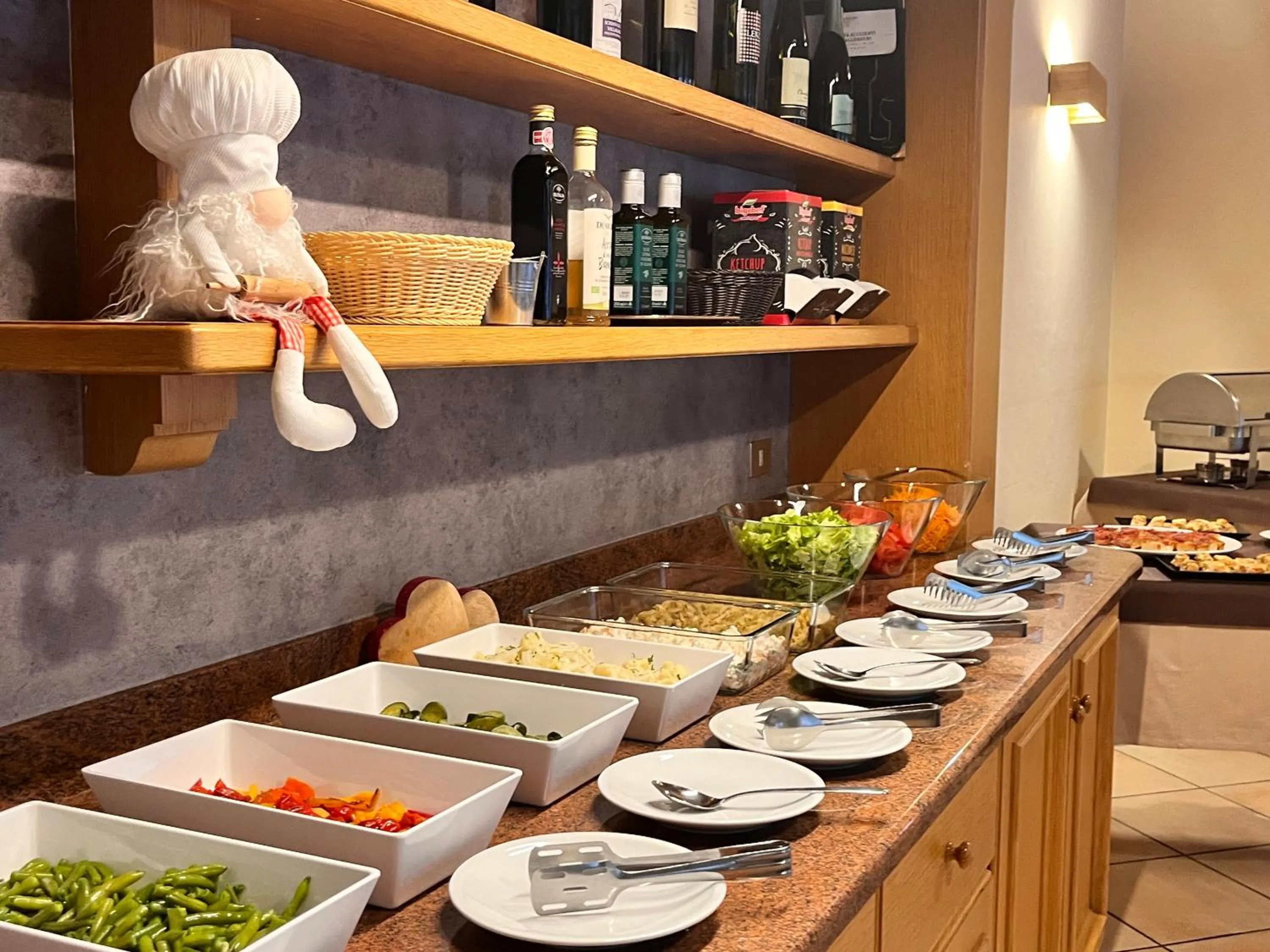 Restaurant/places to eat in Hotel Rododendro Val di Fassa