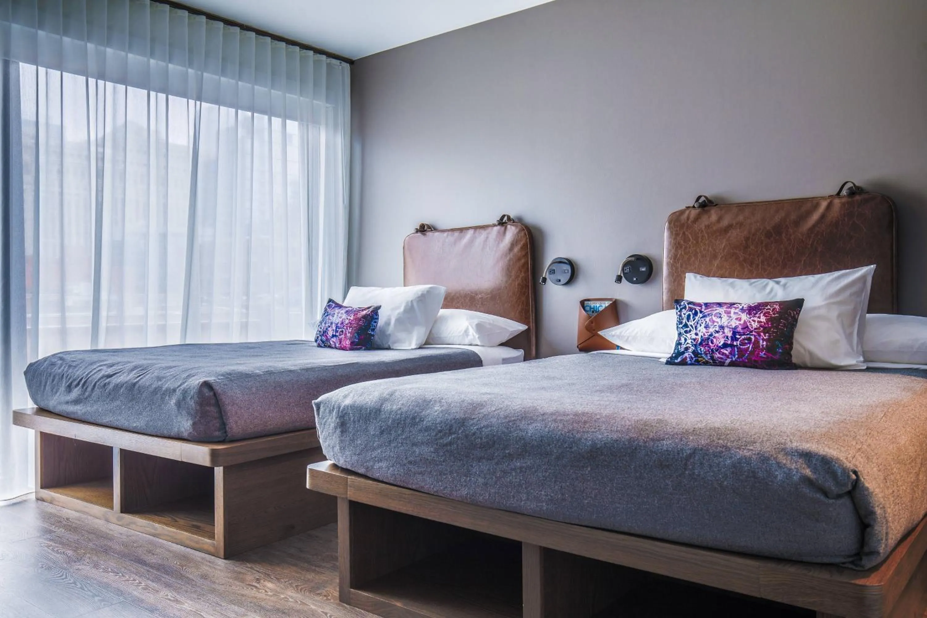 Photo of the whole room, Bed in Moxy Chicago Downtown