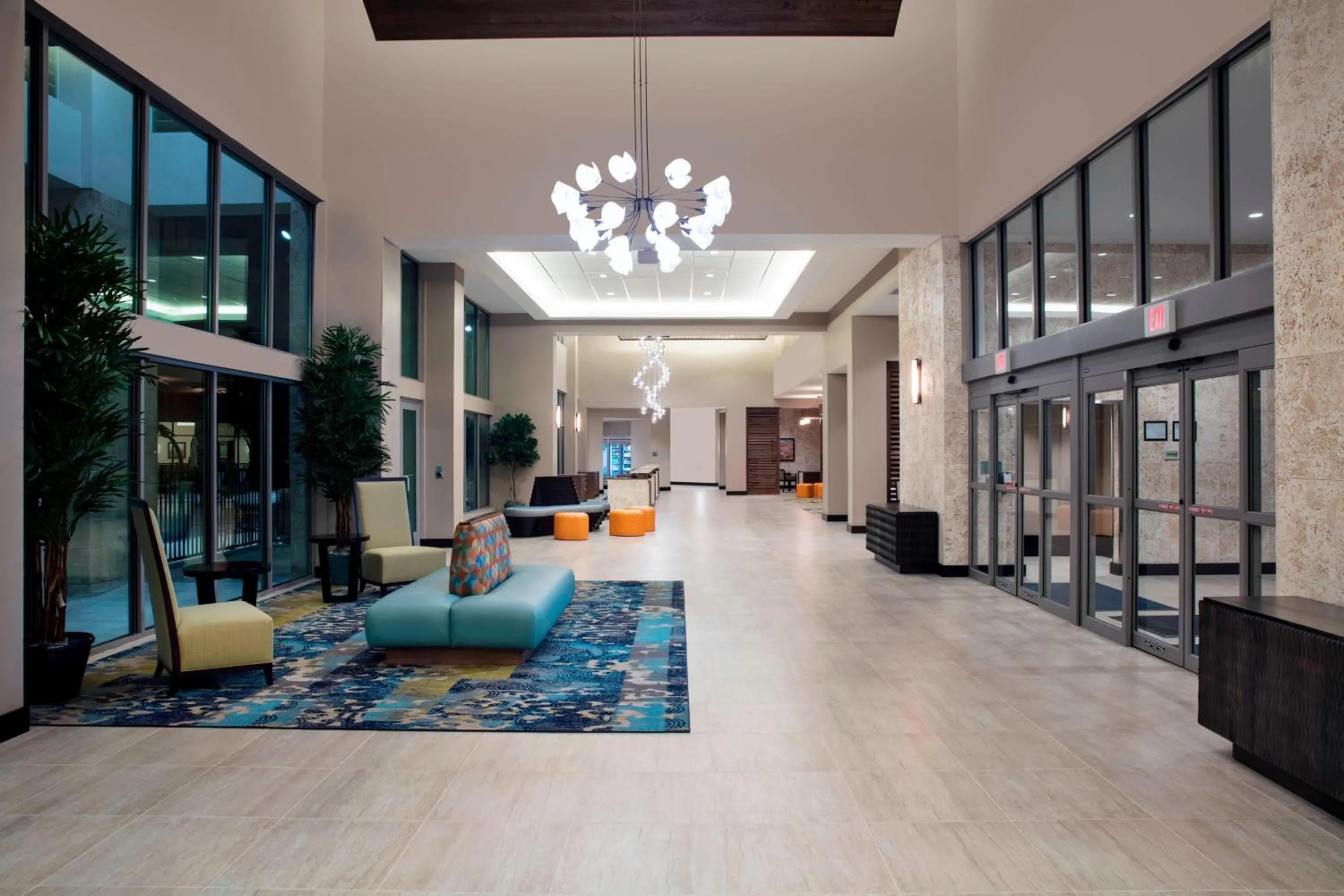 Lobby or reception, Bed in TownePlace Suites by Marriott Orlando Theme Parks Lake Buena Vista