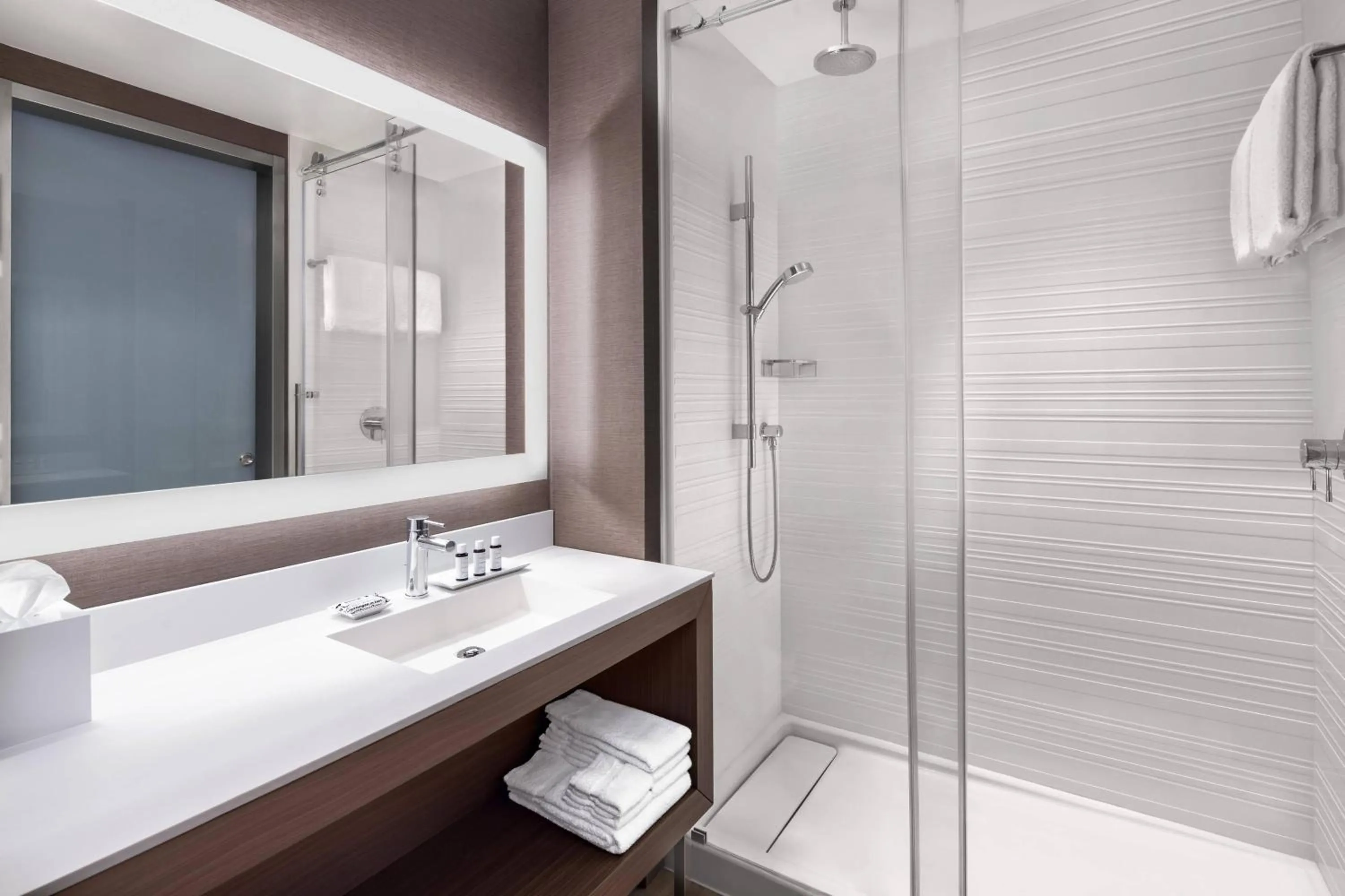 Bathroom in AC Hotel by Marriott Louisville Downtown