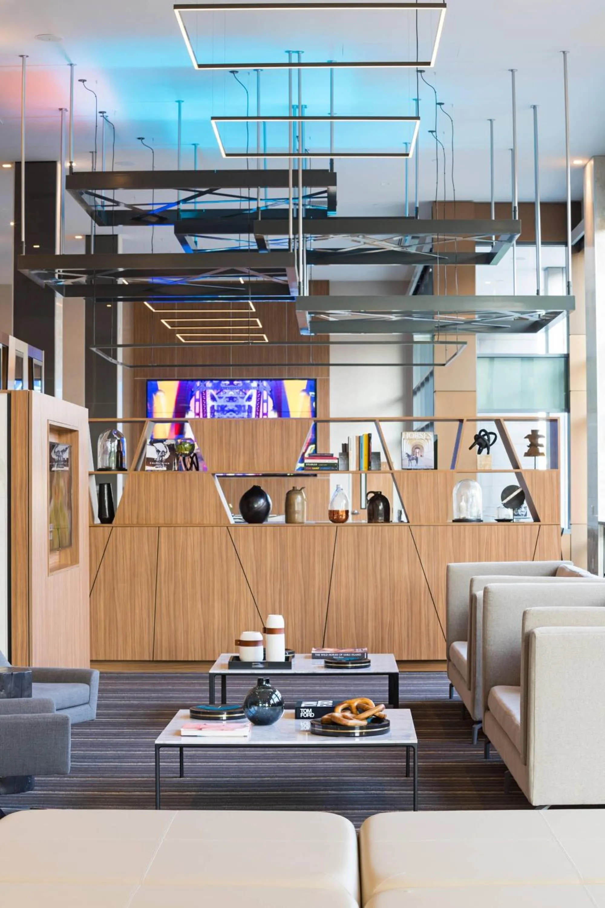 Lobby or reception in AC Hotel by Marriott Louisville Downtown