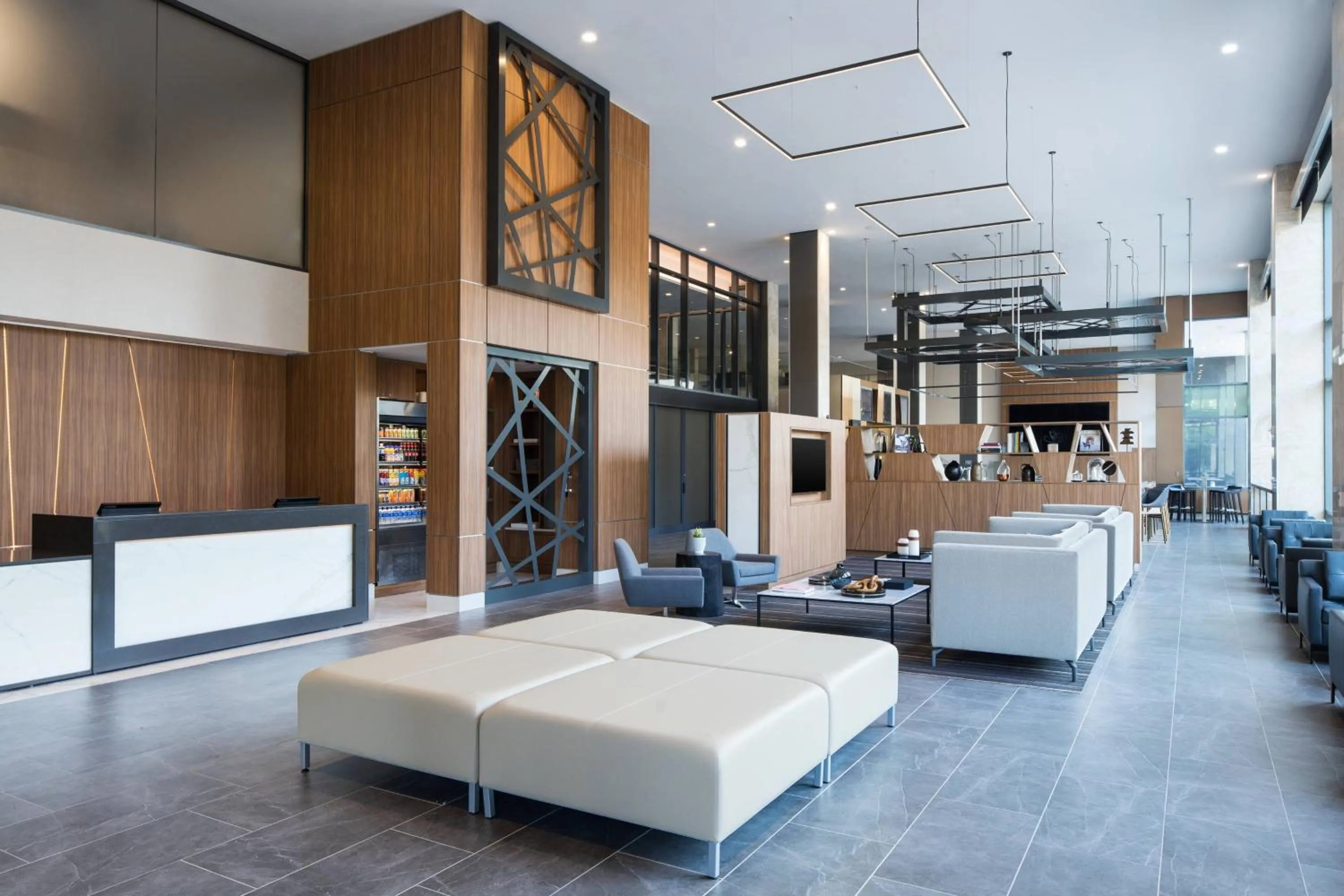 Lobby or reception in AC Hotel by Marriott Louisville Downtown