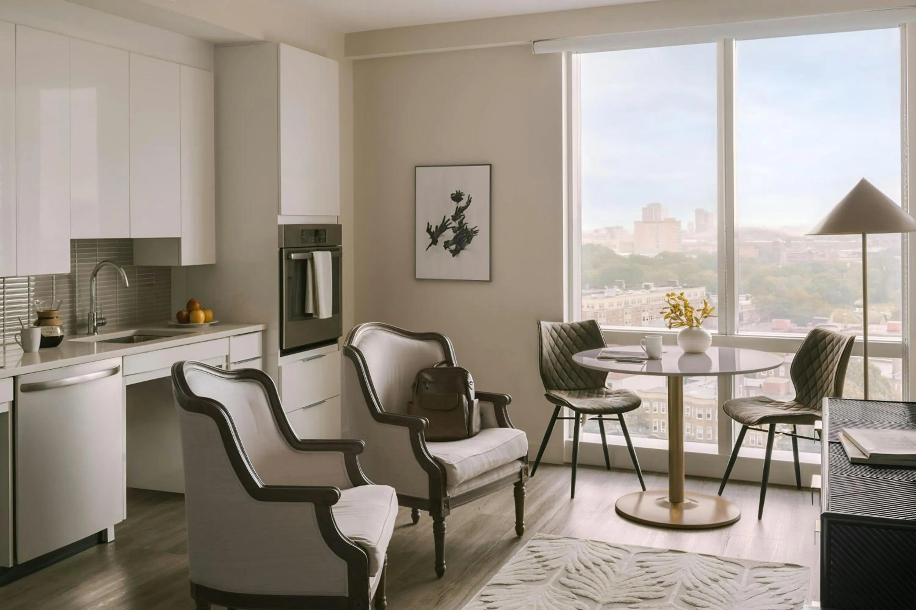 Bedroom in Sonder by Marriott Bonvoy Pierce Boston Apartments Fenway