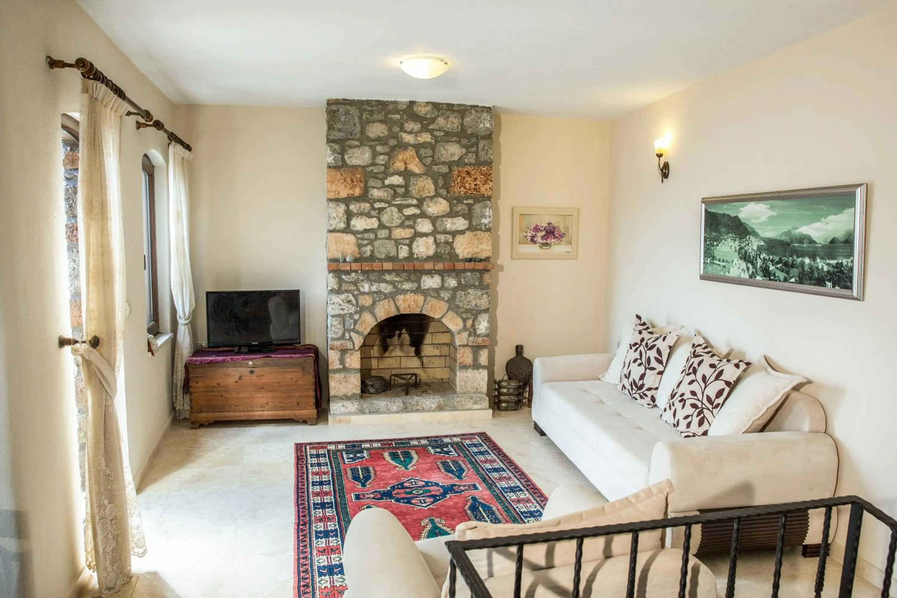 Living room in Two Stone Homes Metis