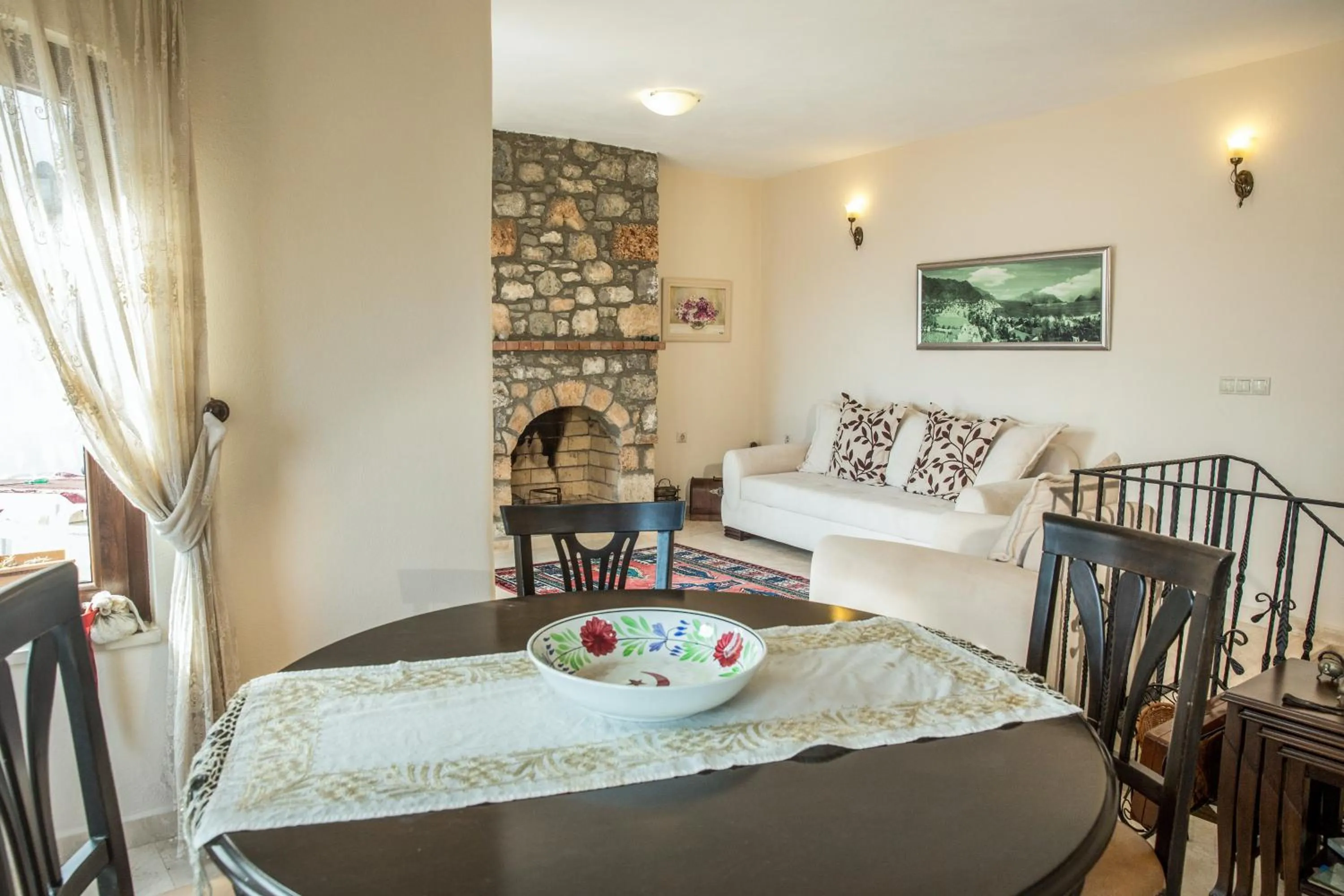 Living room in Two Stone Homes Metis