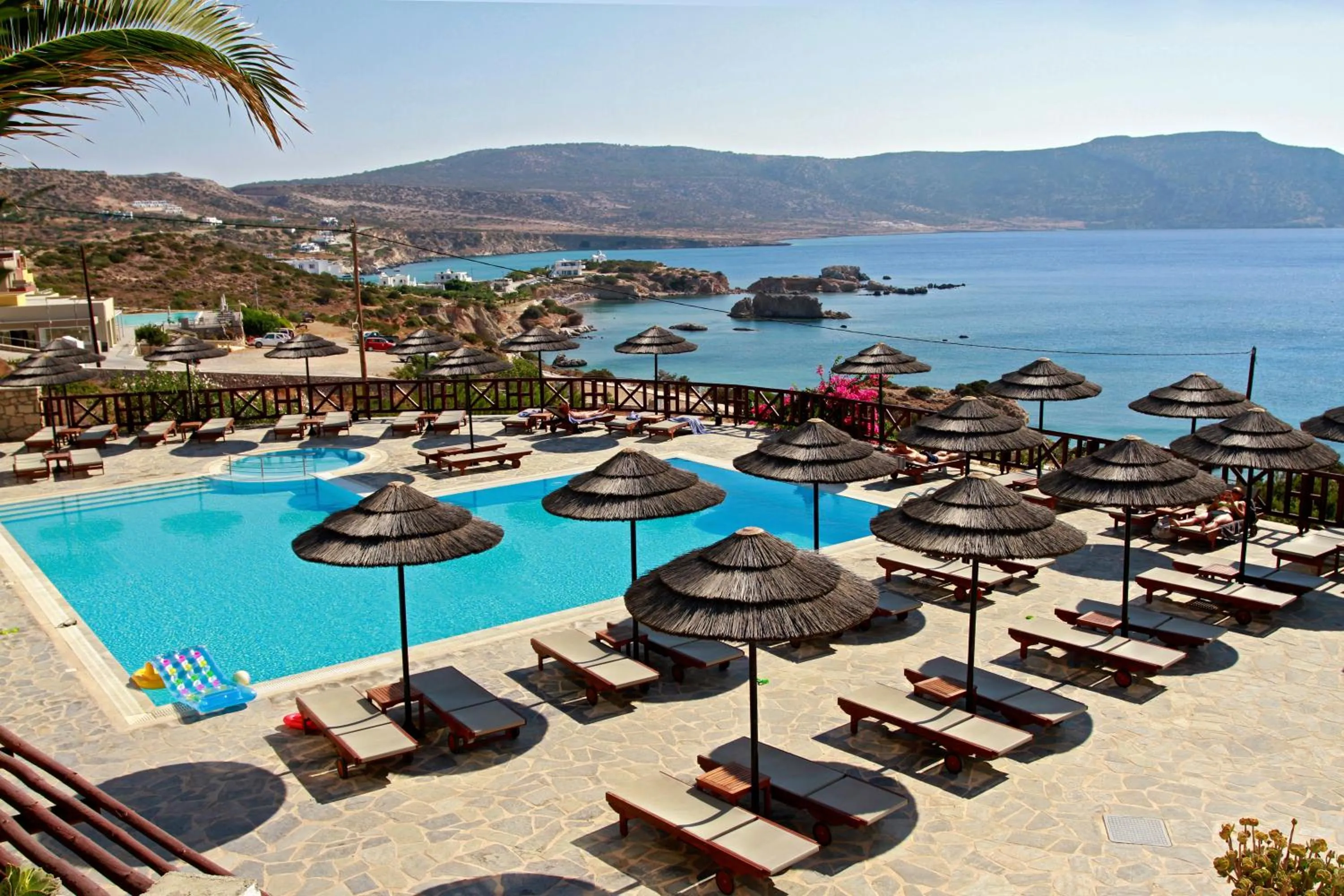 Swimming pool in Aegean Village Beachfront Resort