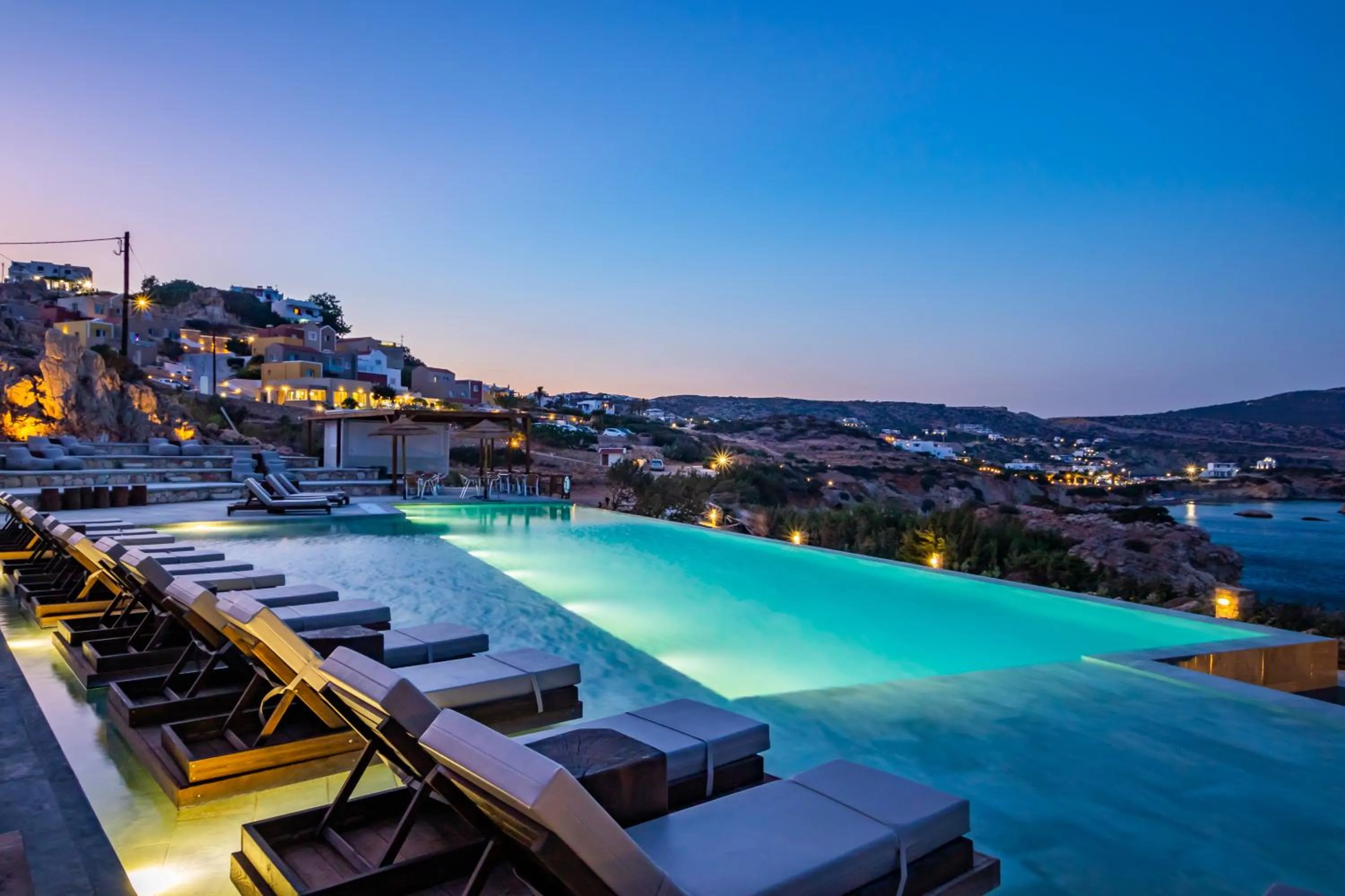 Swimming pool in Aegean Village Beachfront Resort