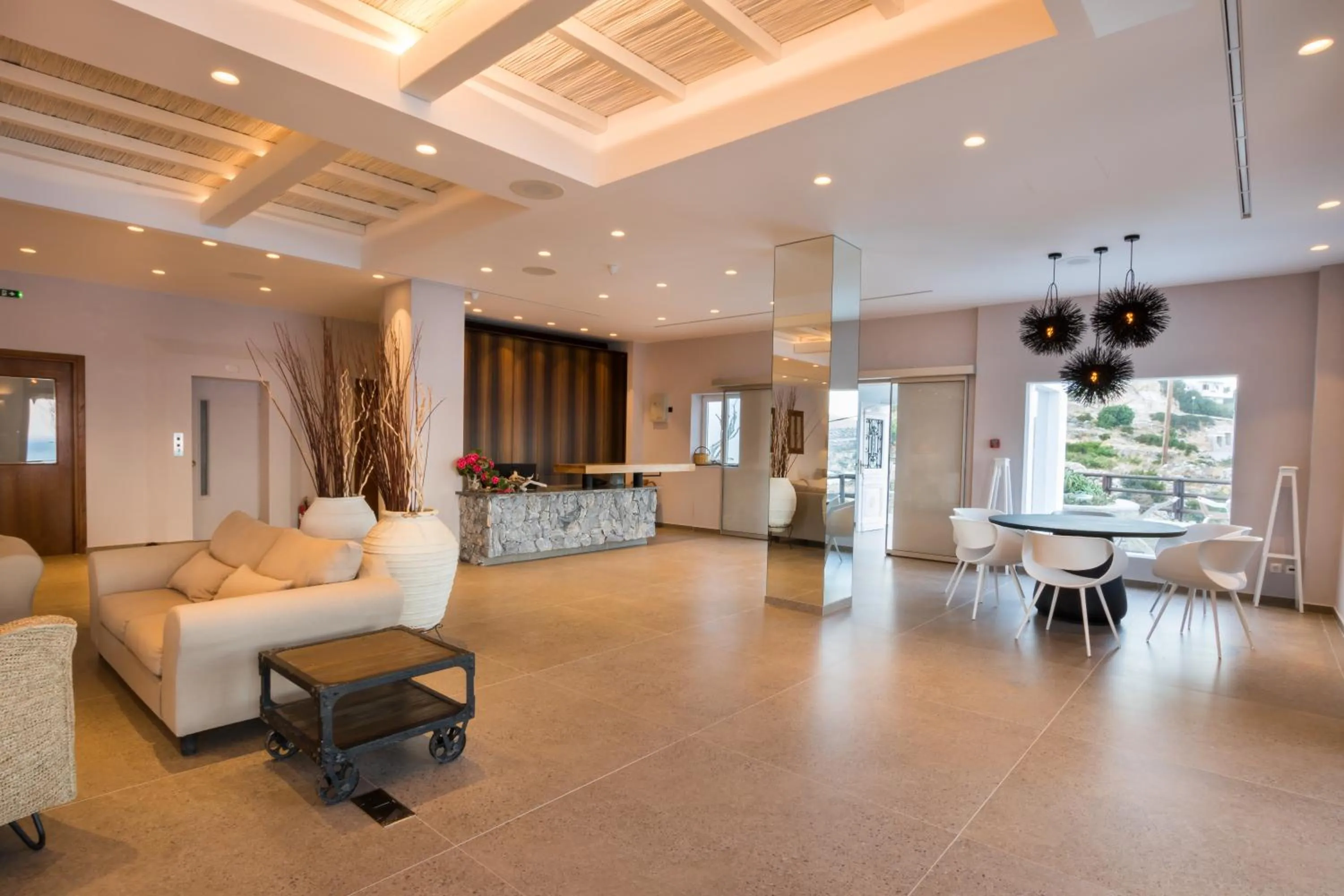 Lobby or reception in Aegean Village Beachfront Resort