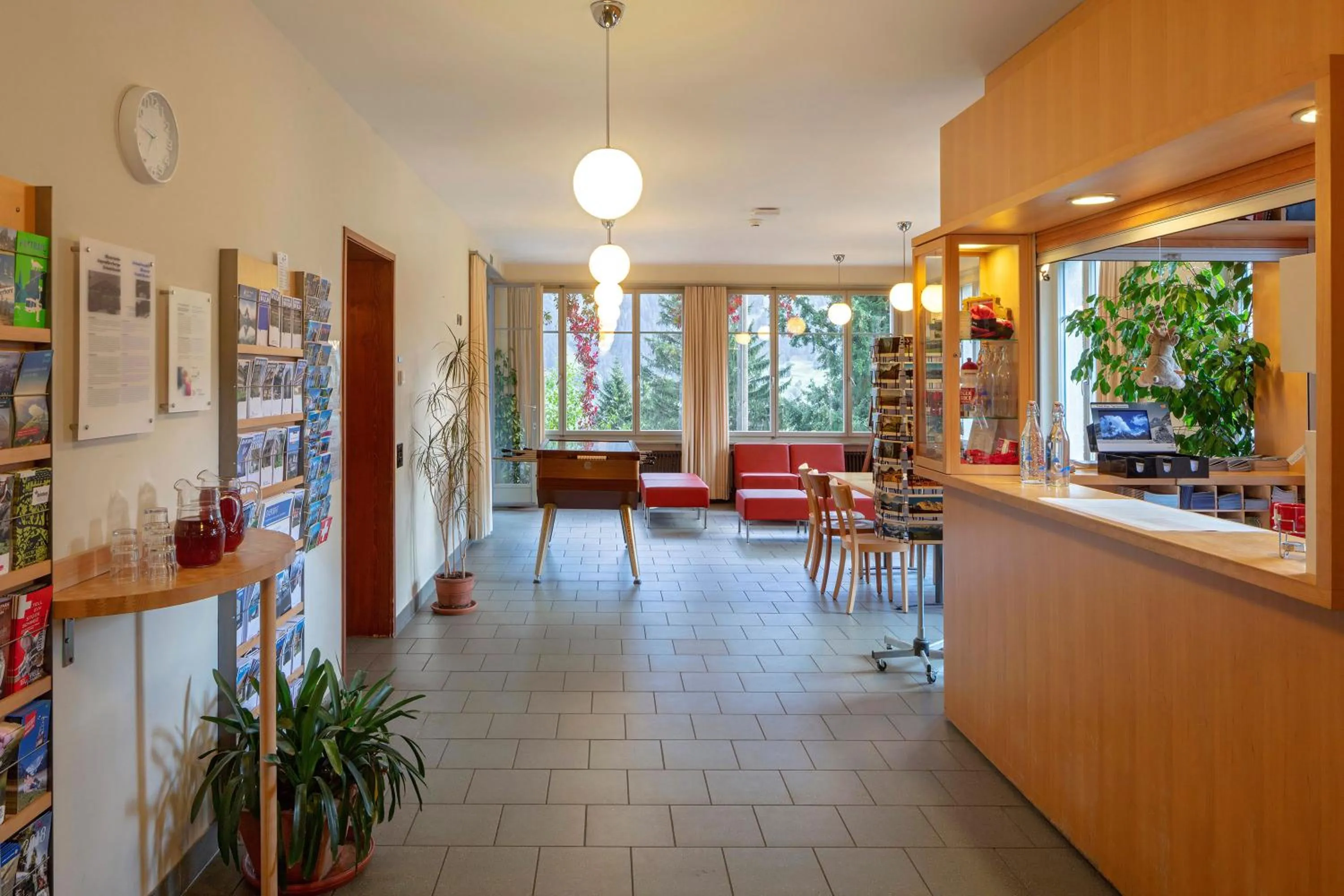 Lobby or reception in Grindelwald Youth Hostel
