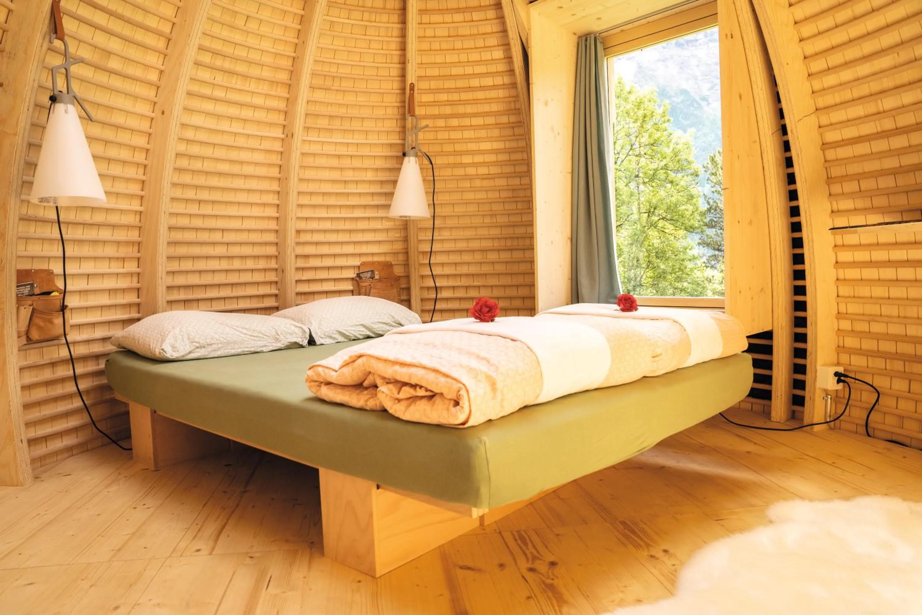 Bed in Grindelwald Youth Hostel