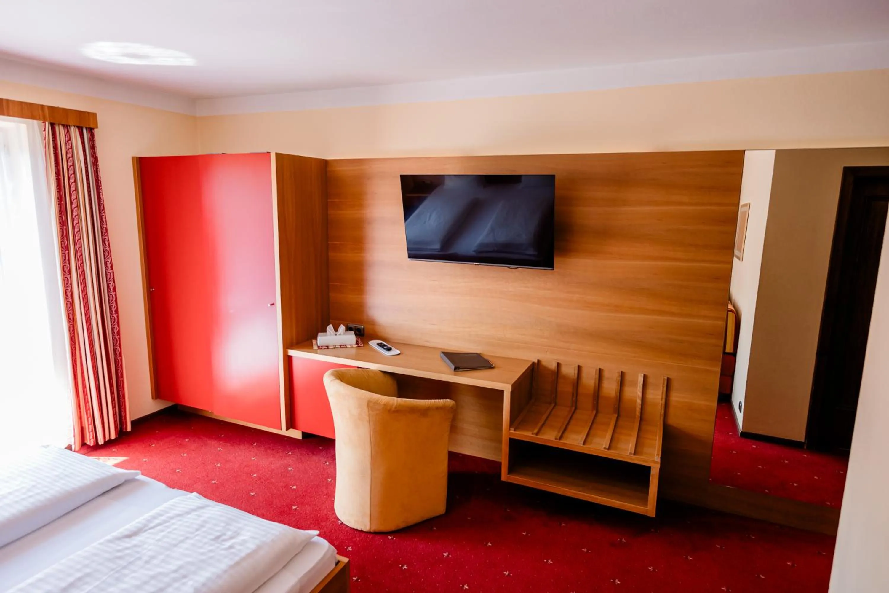 Bedroom, Bed in Gasthof Zinkenbachmühle