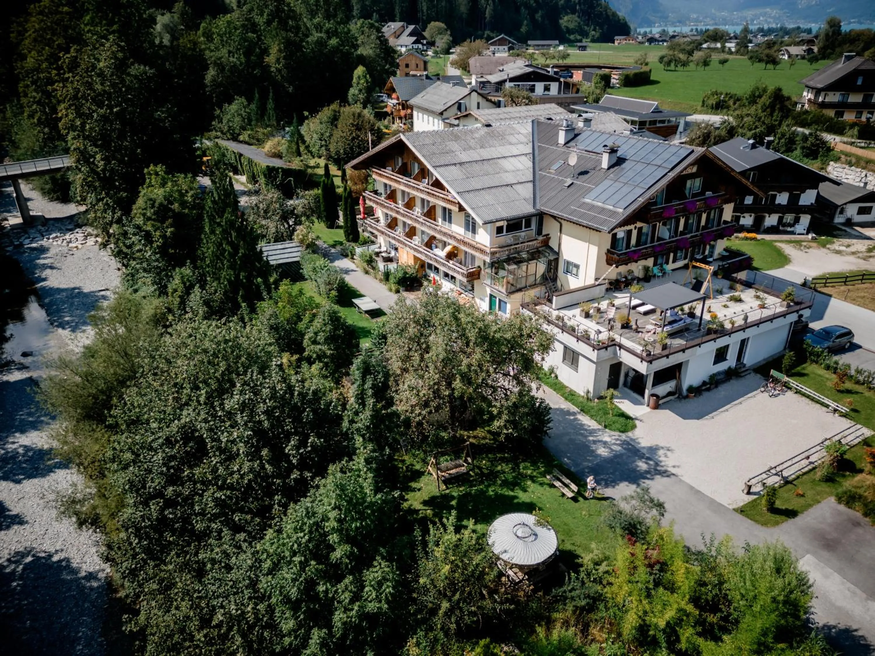 Bird's eye view in Gasthof Zinkenbachmühle