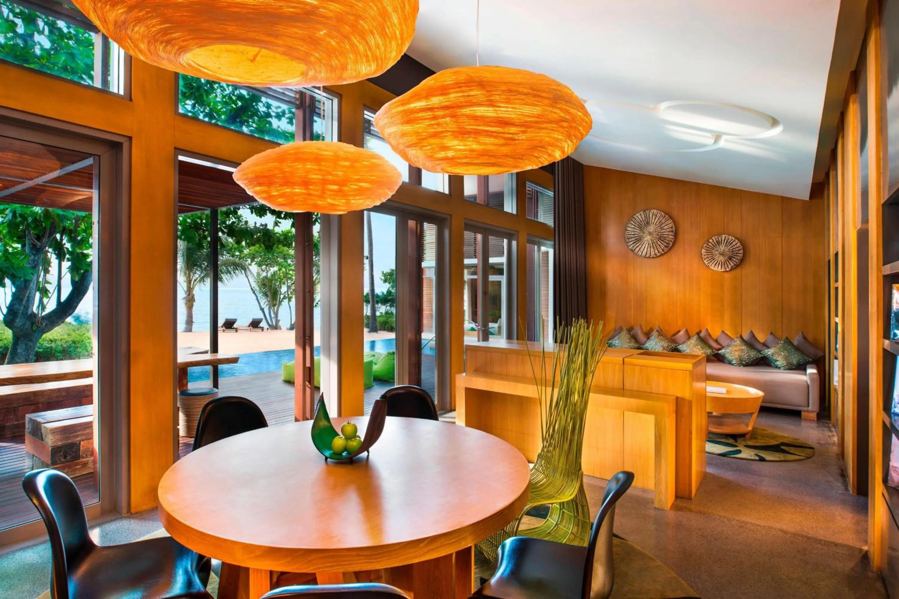 Living room in W Koh Samui