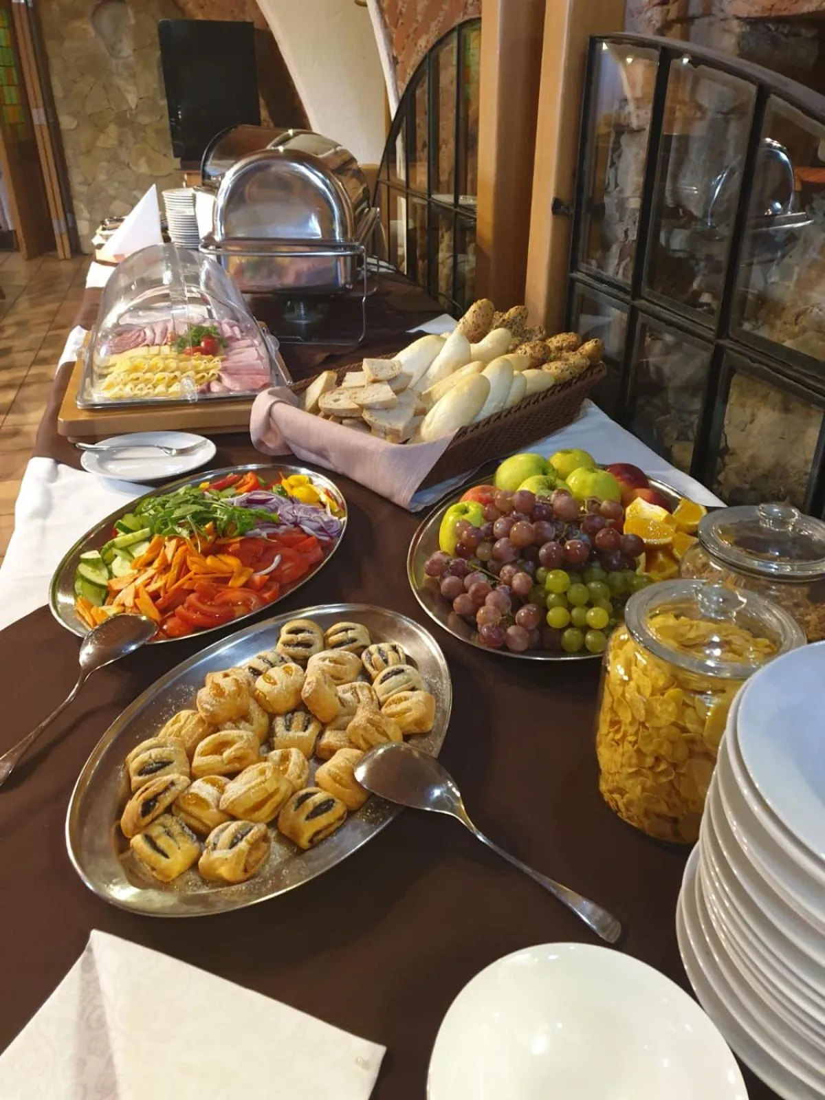 Buffet breakfast in Hotel Koníček