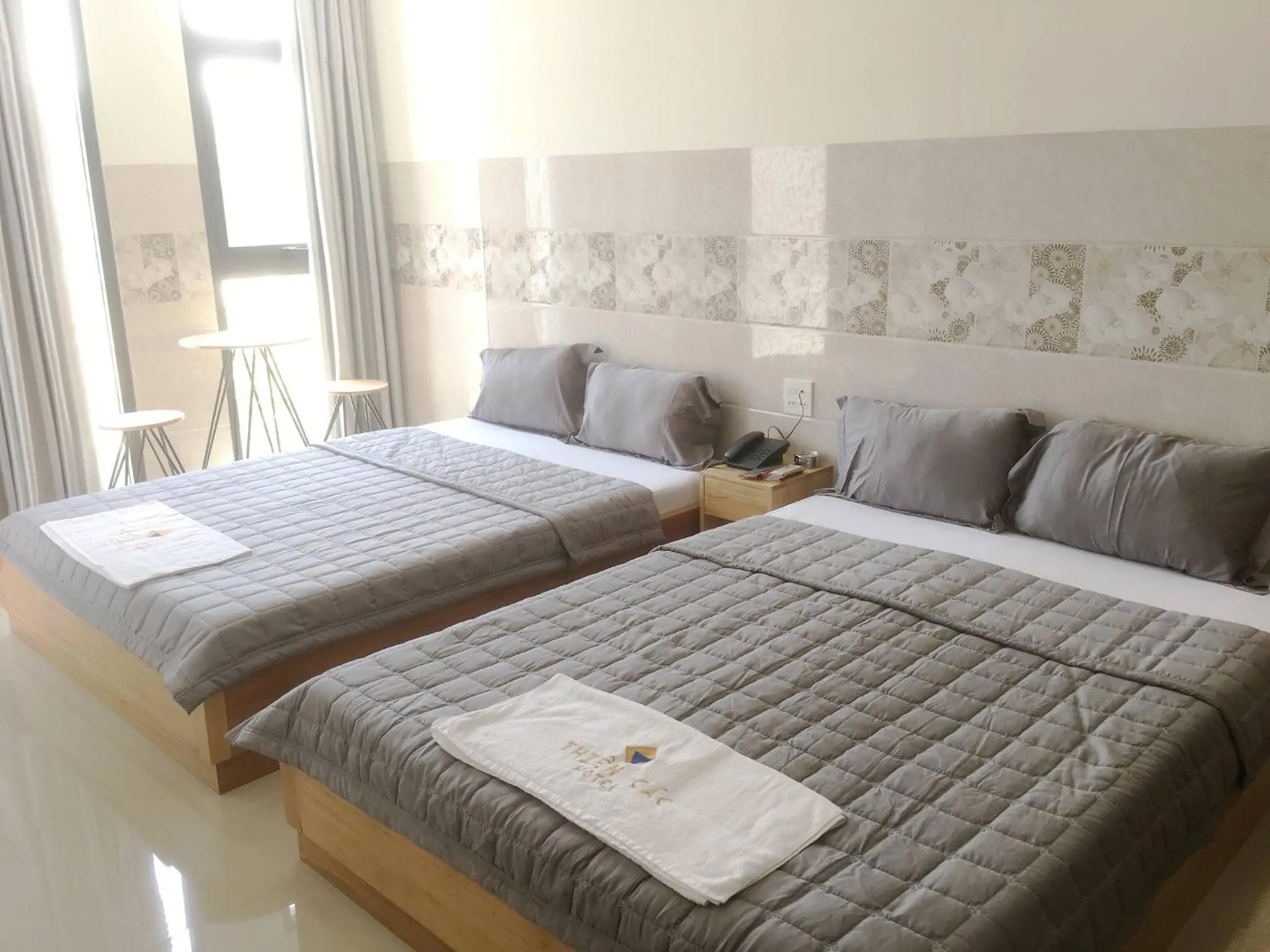 Bed in Thiên Các 2 Hotel