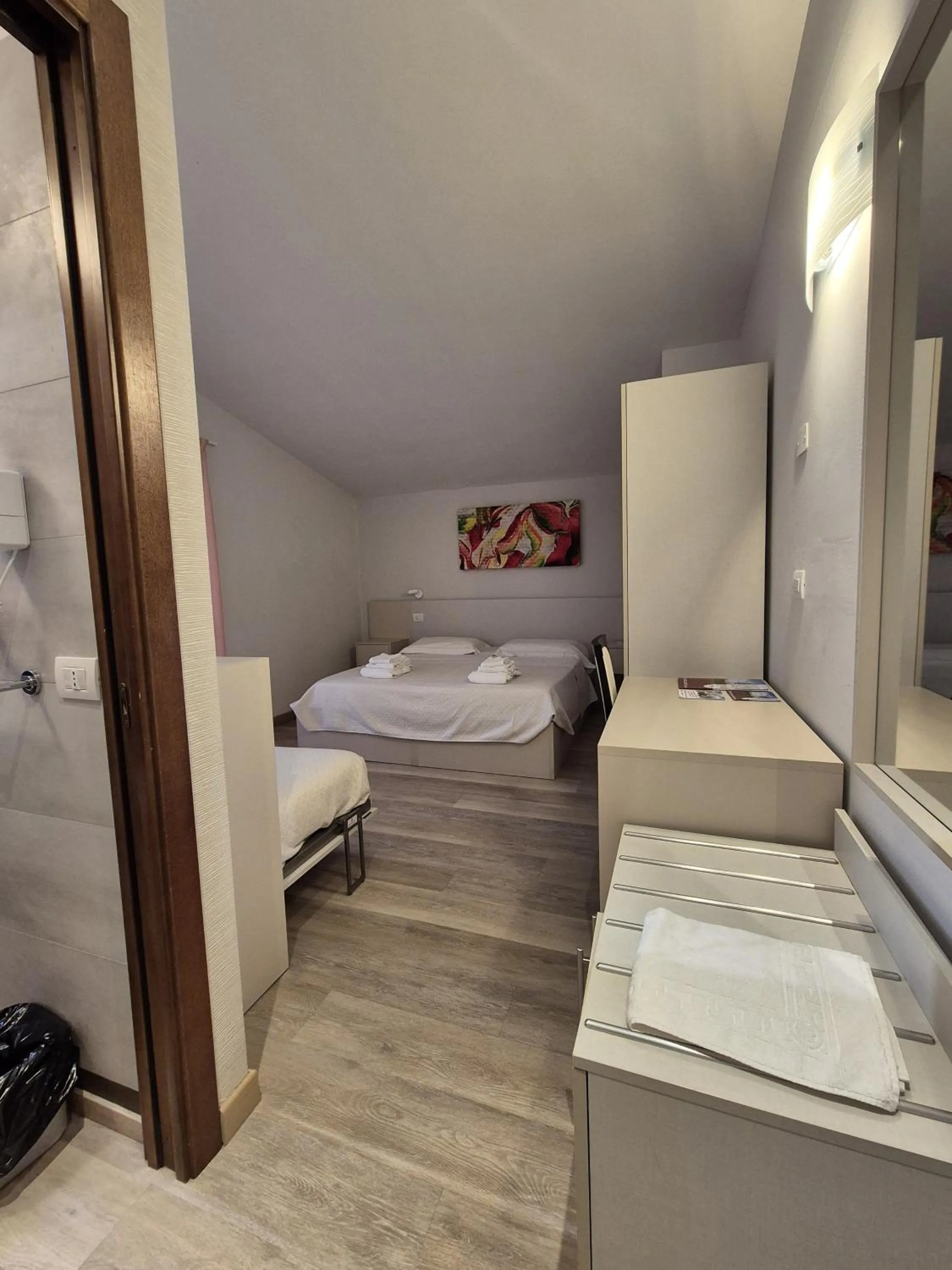 View (from property/room), Bed in Hotel Bellavista