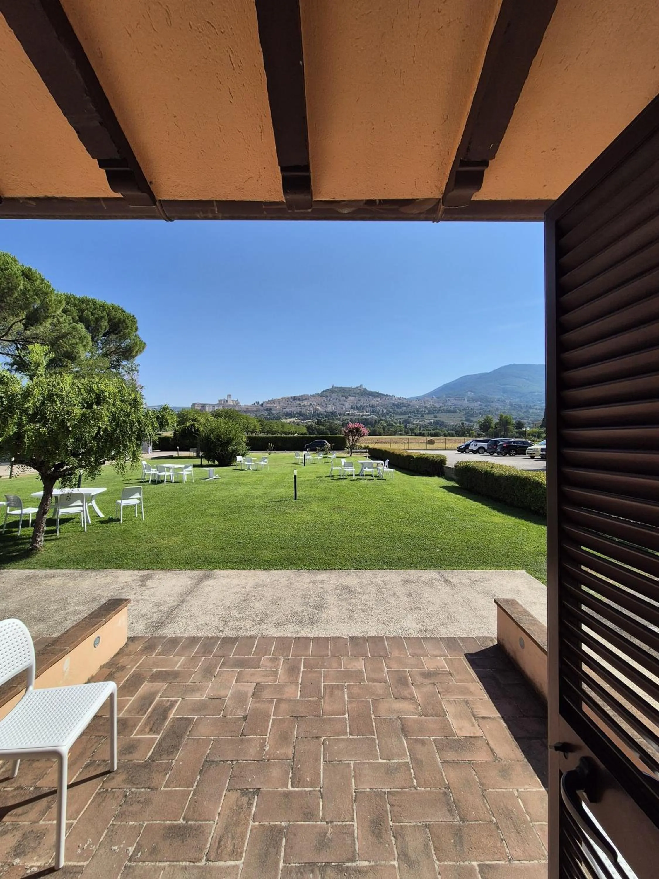 Garden view in Hotel Bellavista