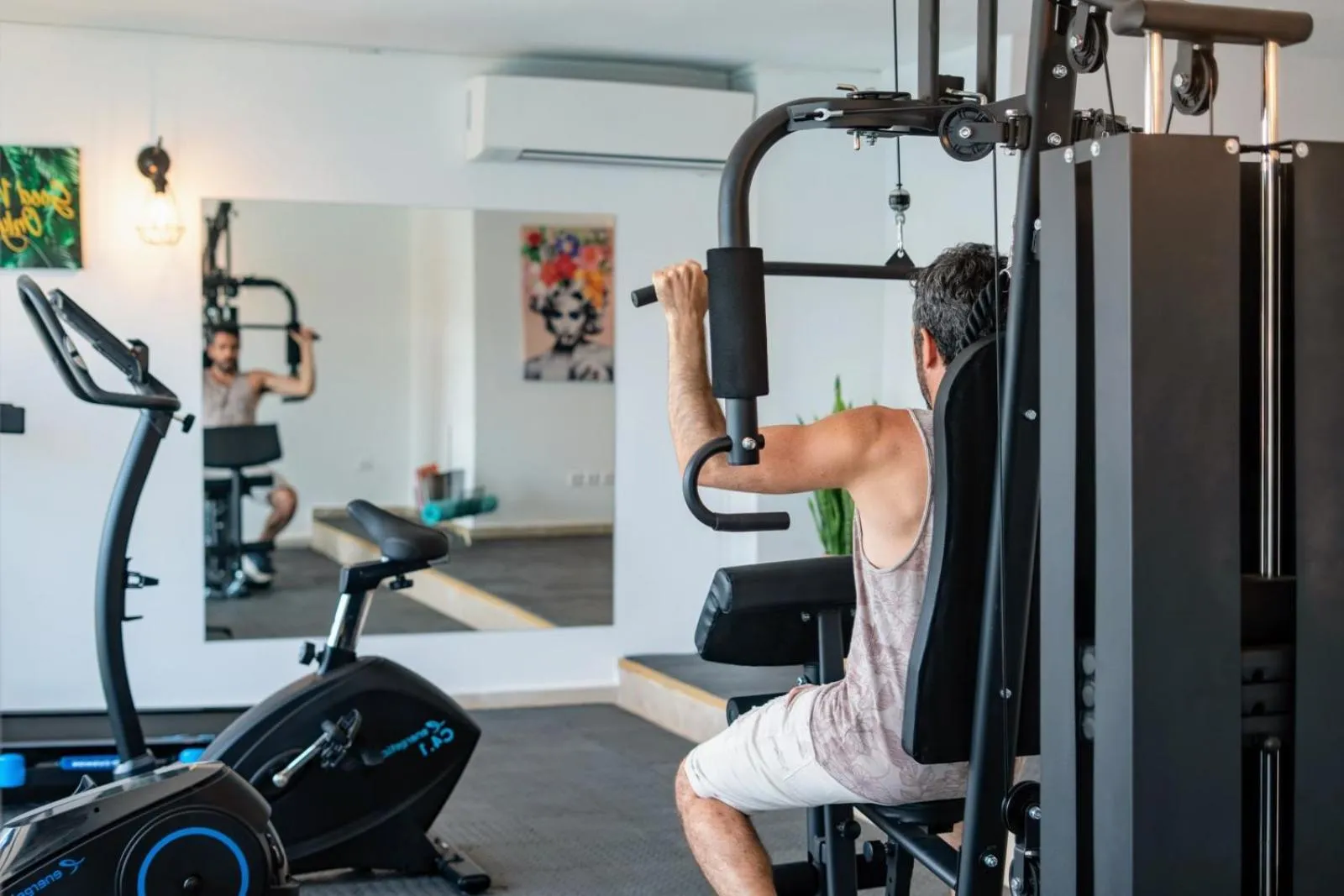 Fitness centre/facilities in Hotel Port 7- Boutique Collection