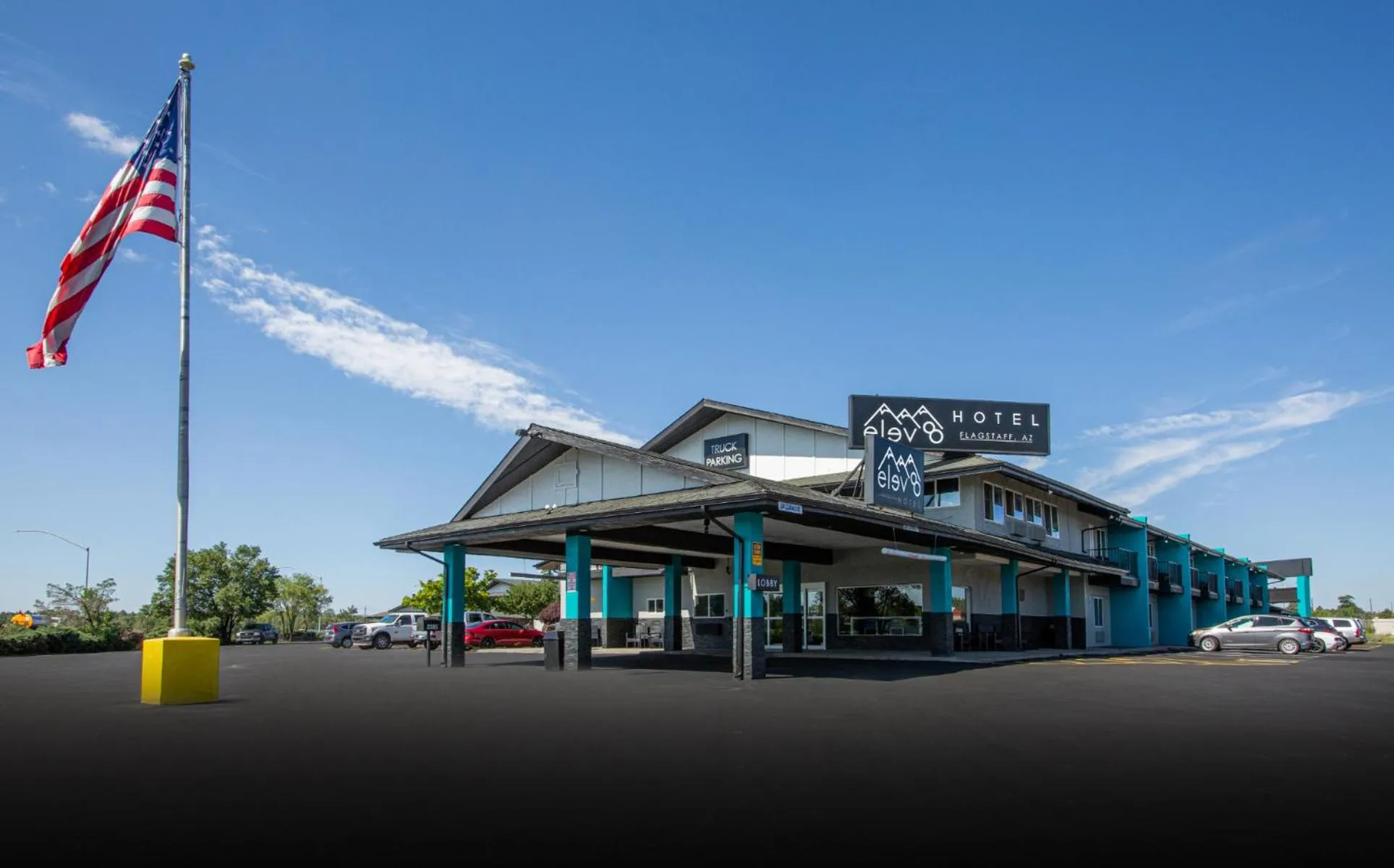 Property building in Hotel Elev8 Flagstaff, Trademark Collection by Wyndham