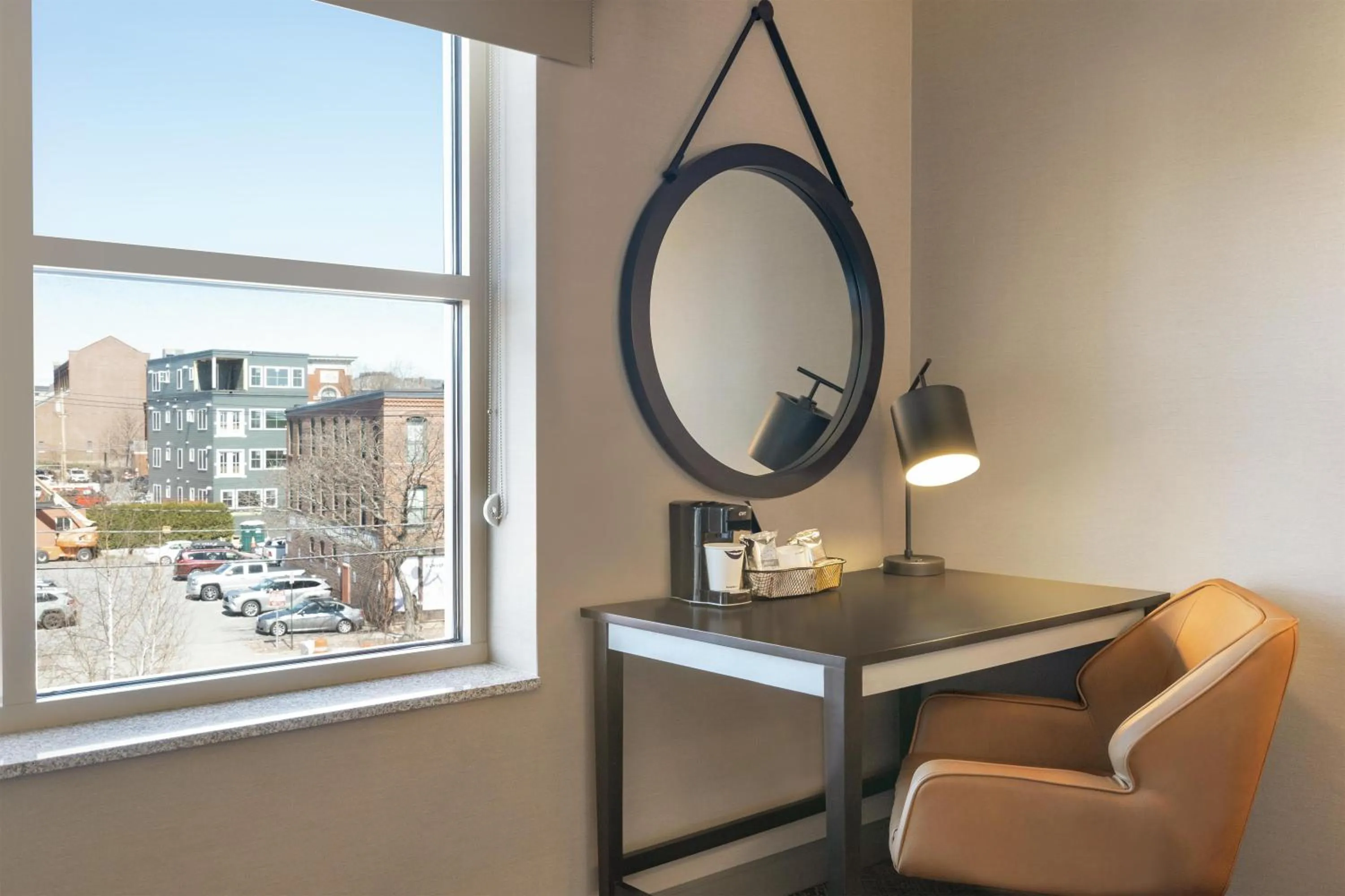 Bedroom in Hampton Inn Portland Downtown Waterfront
