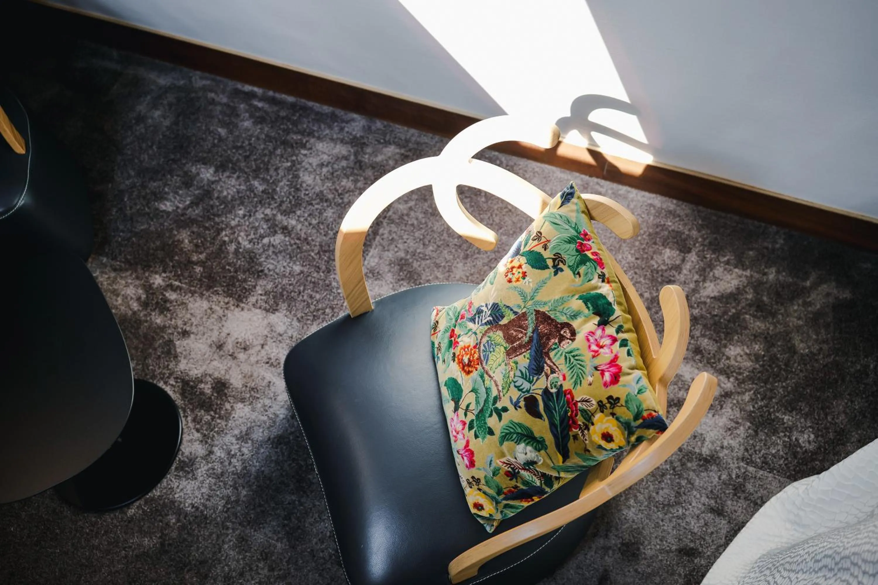 Decorative detail in Le Manoir Hôtel