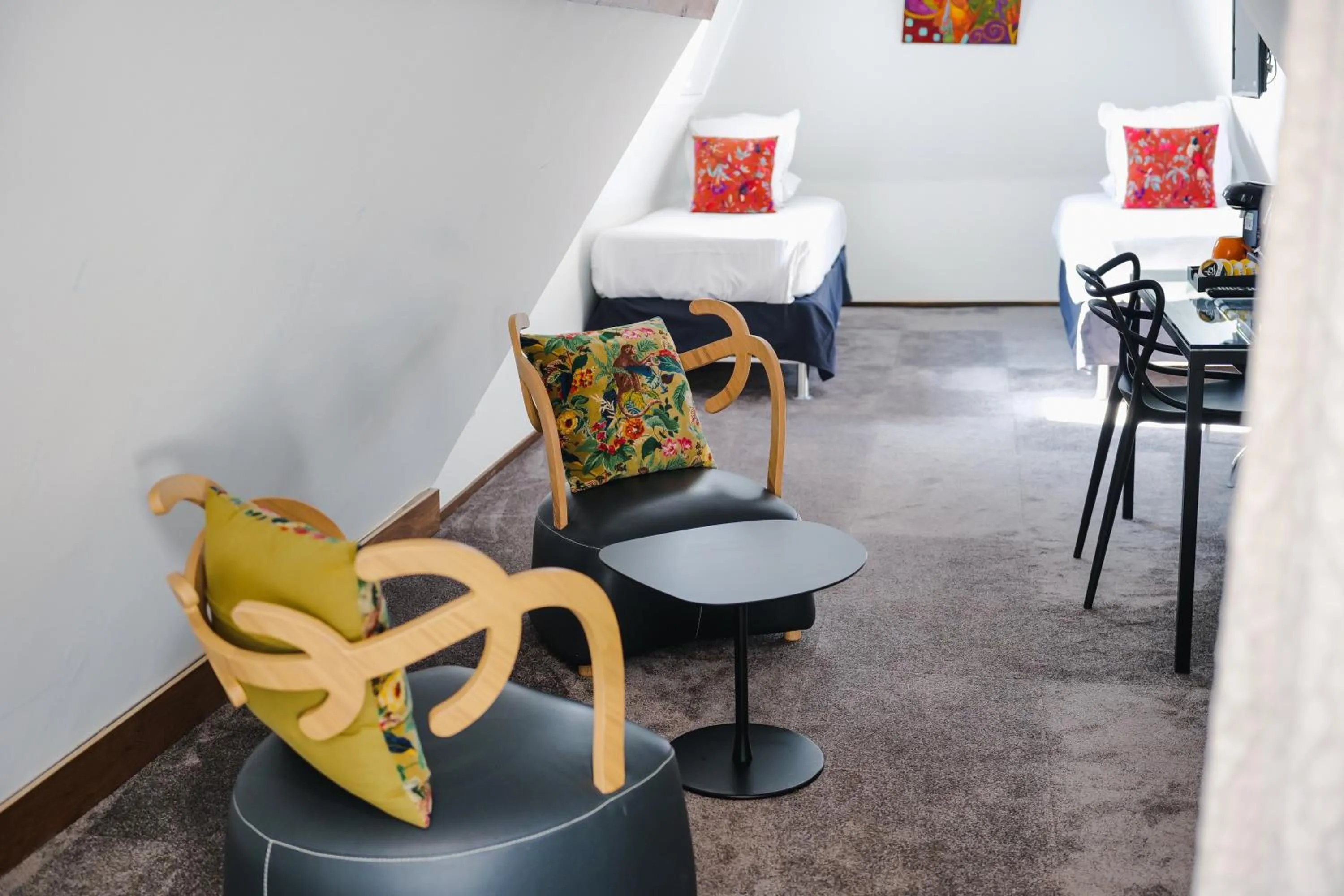 Decorative detail in Le Manoir Hôtel