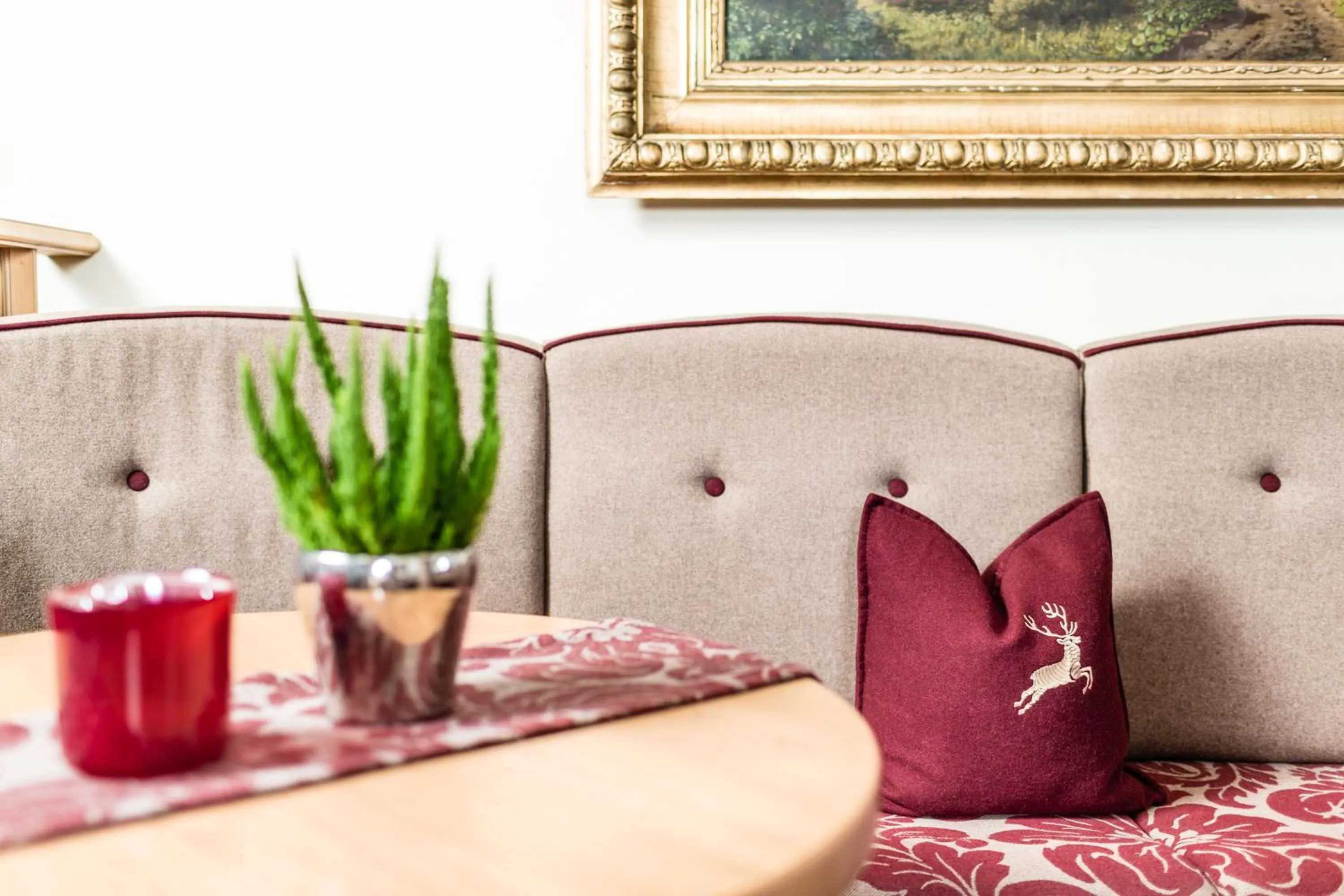 Lobby or reception in Romantik & Family Hotel Gardenia***S