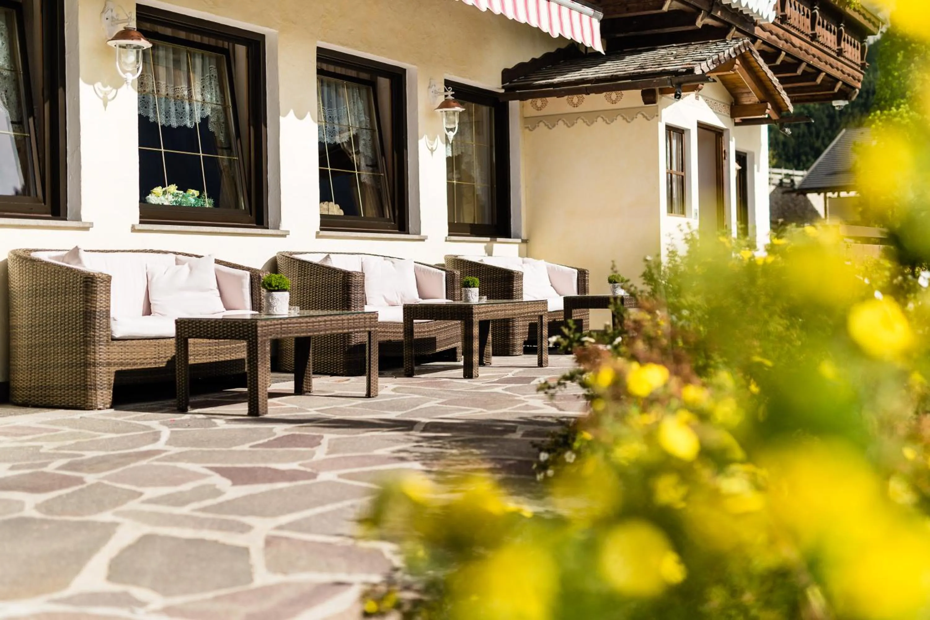 Balcony/Terrace in Romantik & Family Hotel Gardenia***S